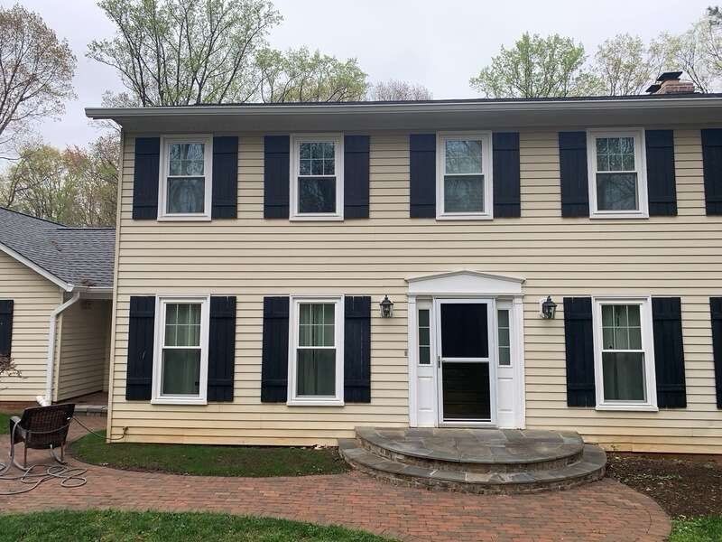 Sleek James Hardy Siding in Virgina by American Home Contractors