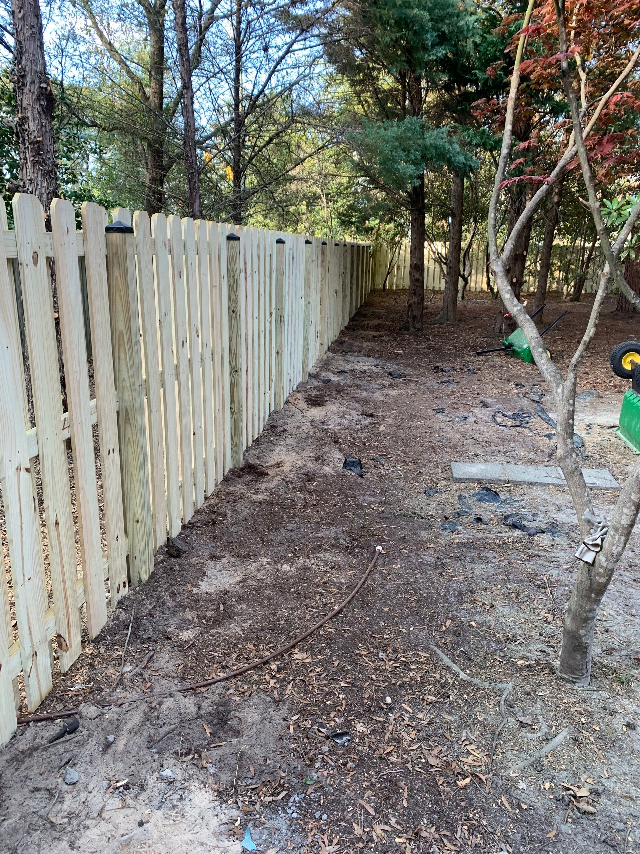 Project in Historic Pinehurst by Superior Fence and Rail