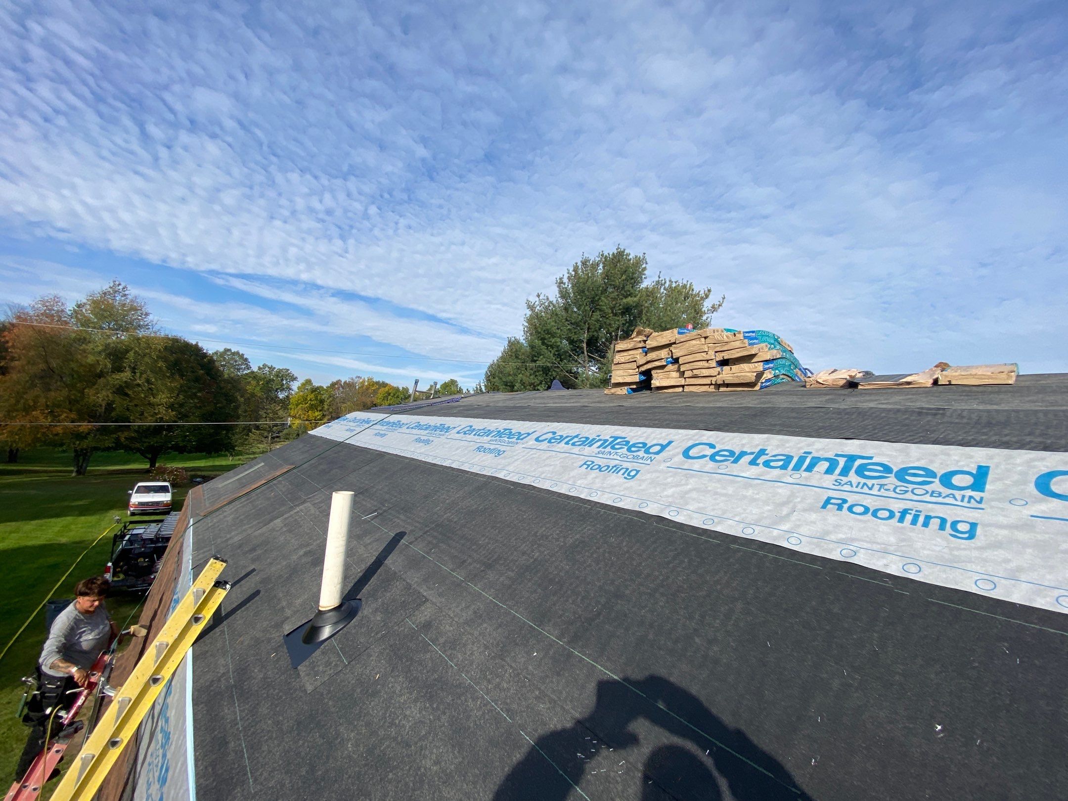 Roof Replacement using CertainTeed Landmark by 180 Contractors