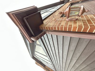 Turtle Shell gutter protection installation in Naperville, IL 60563, photograph 6