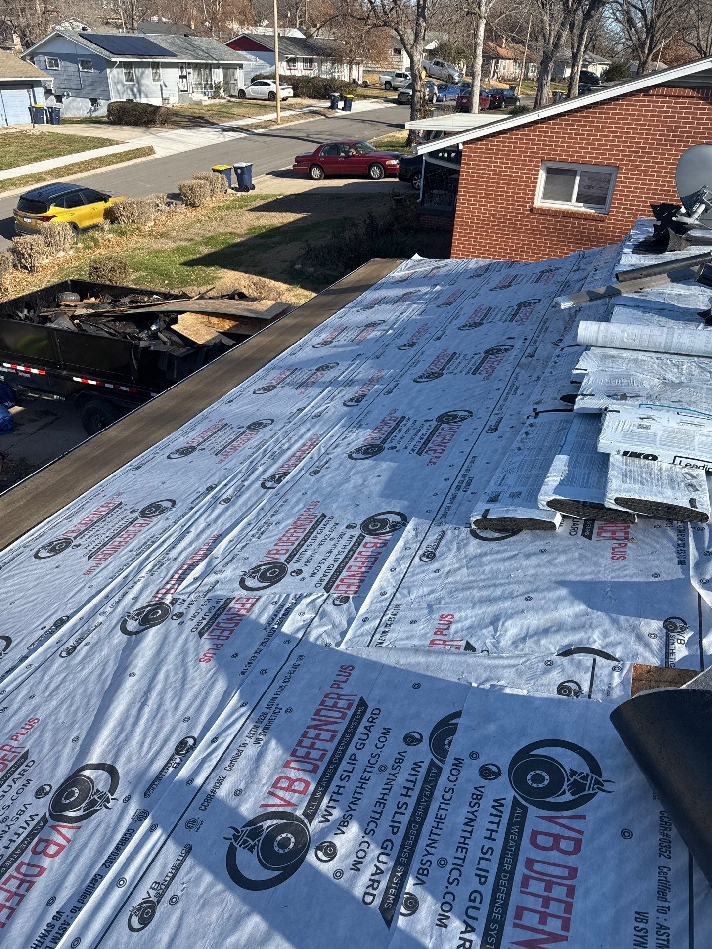 Residential Roofing Installation using IKO DYNASTY ROOF by EEC  Windows, Siding & Roofing 