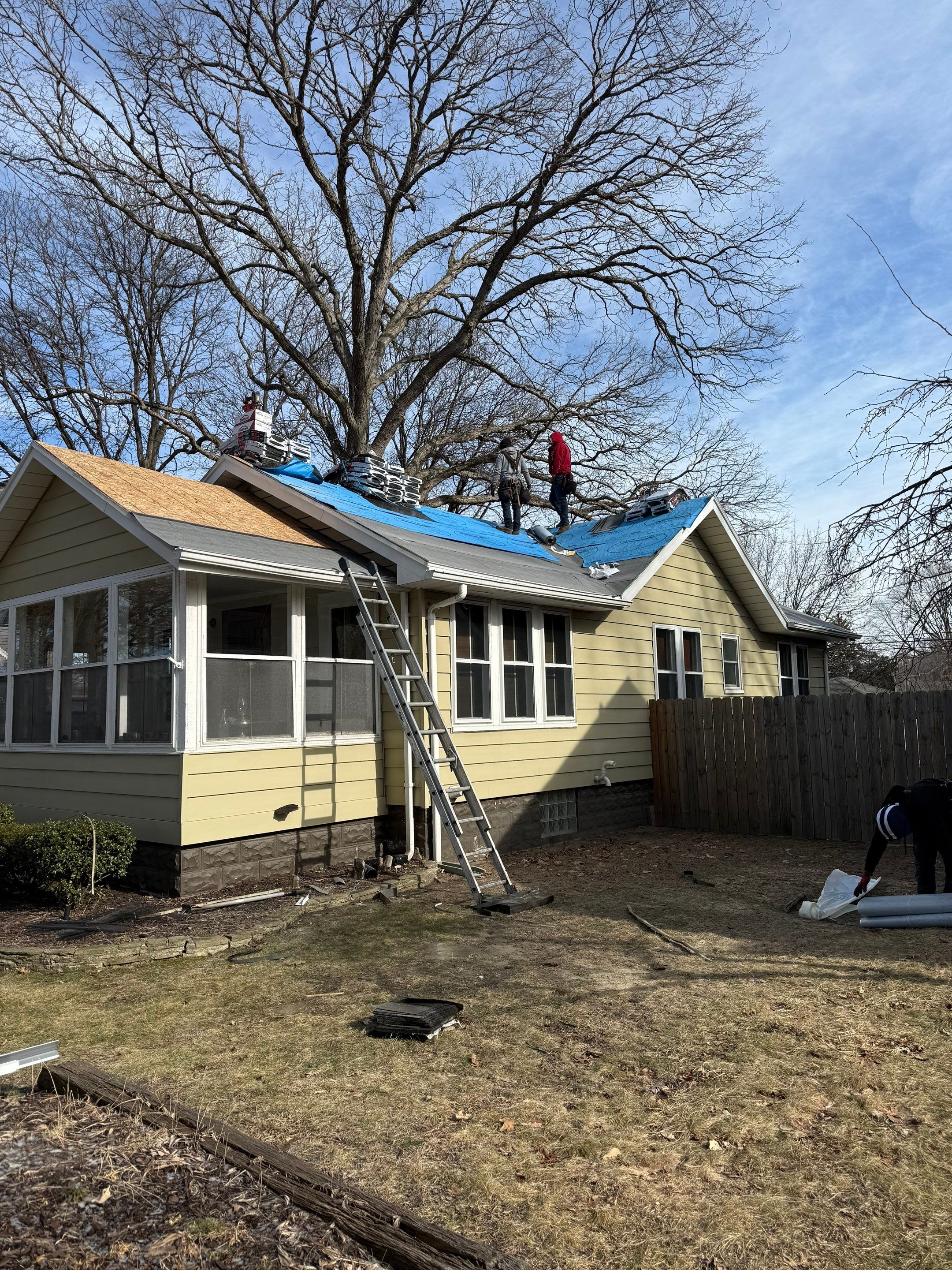 Roof Replacement using TK Thunderstorm Gray by 180 Contractors