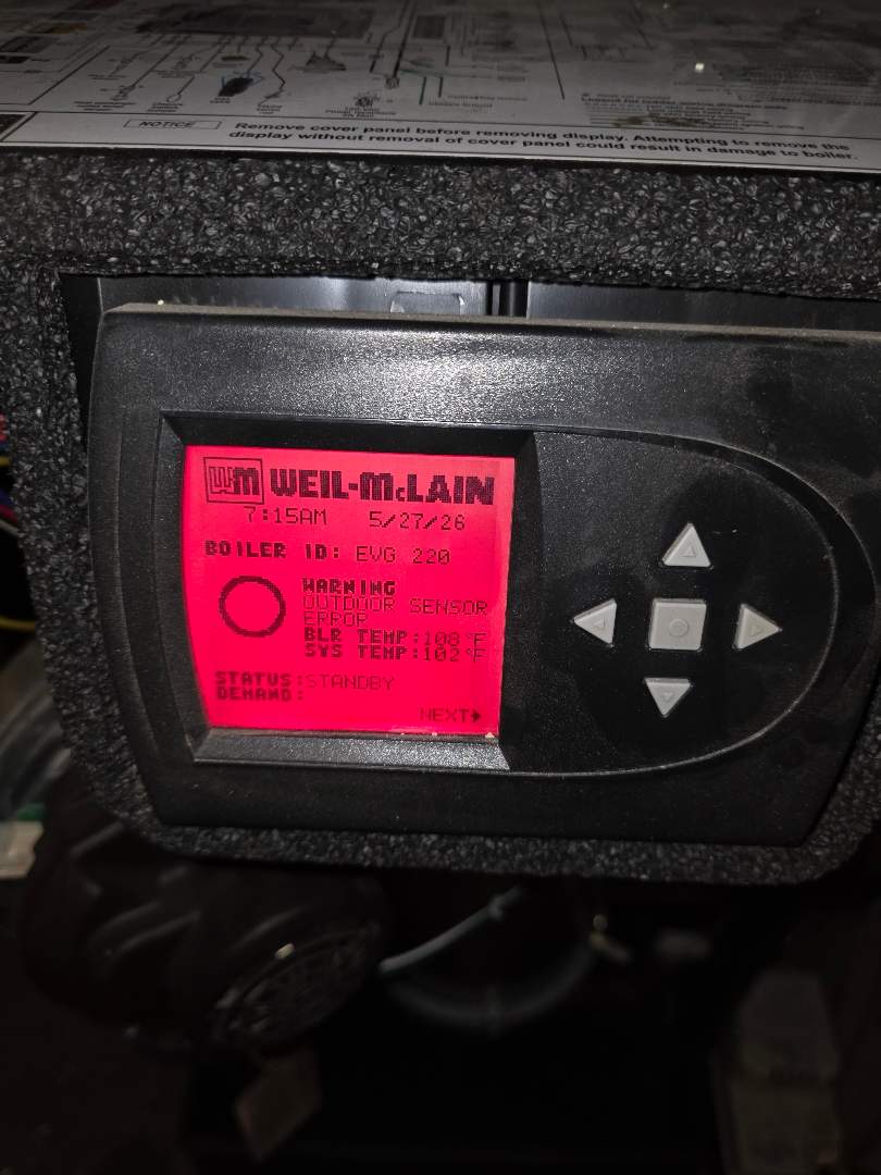 Outdoor Air Sensor Diagnosis for Boiler System — Salem, MA by FAGONE MECHANICAL