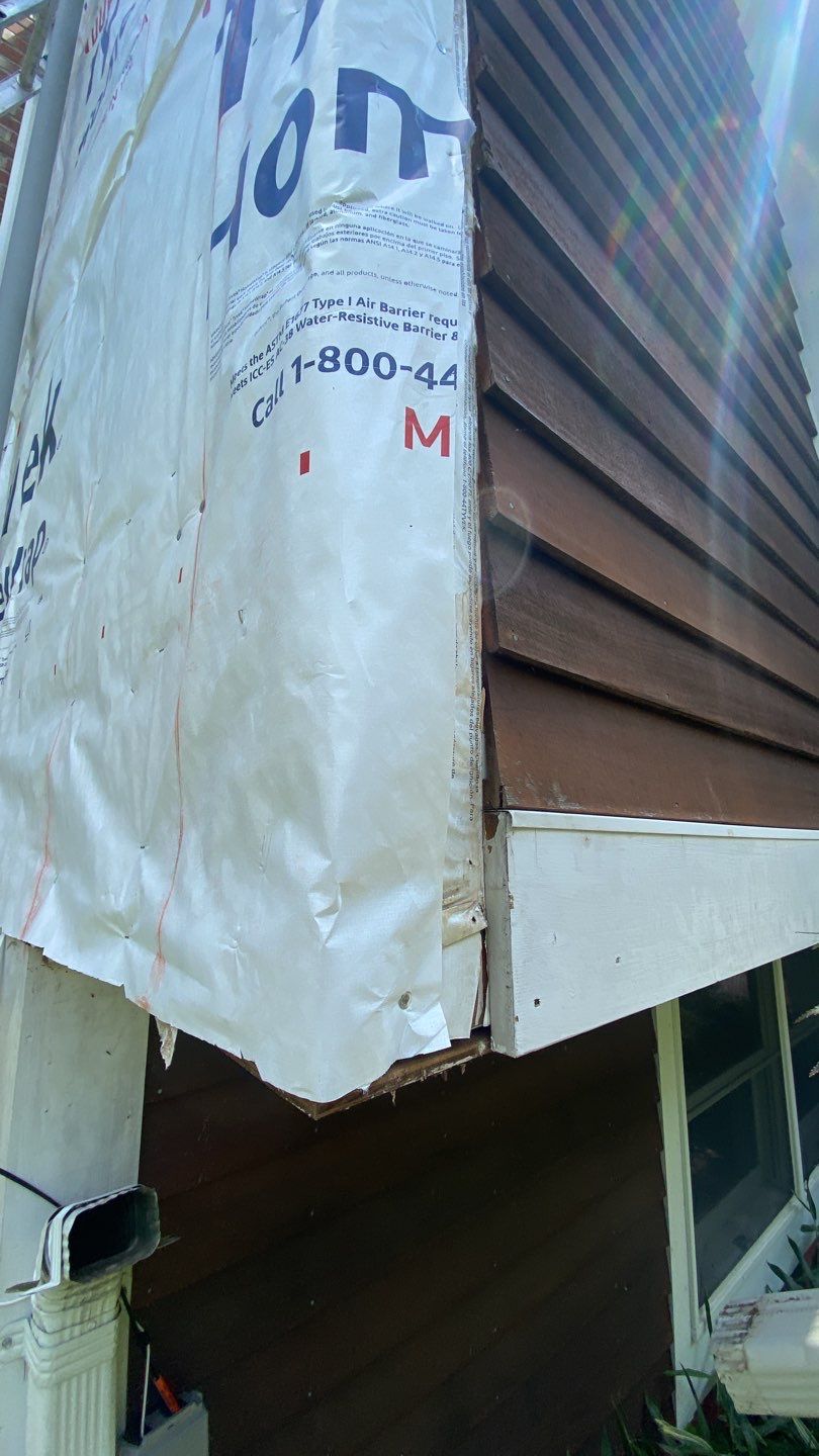 Siding Repair using Certainteed Mainstreet water intrusion by A Plus Exterior