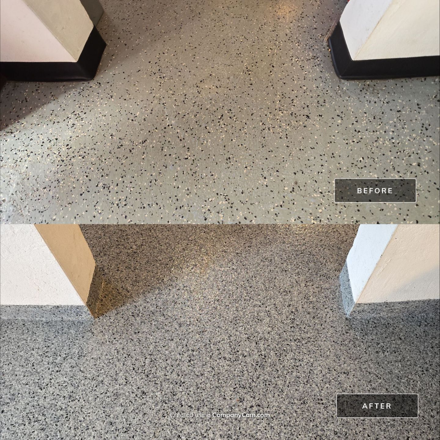 Check it out! Steelwheel Corner gets a new floor! by Elite Floor Solutions