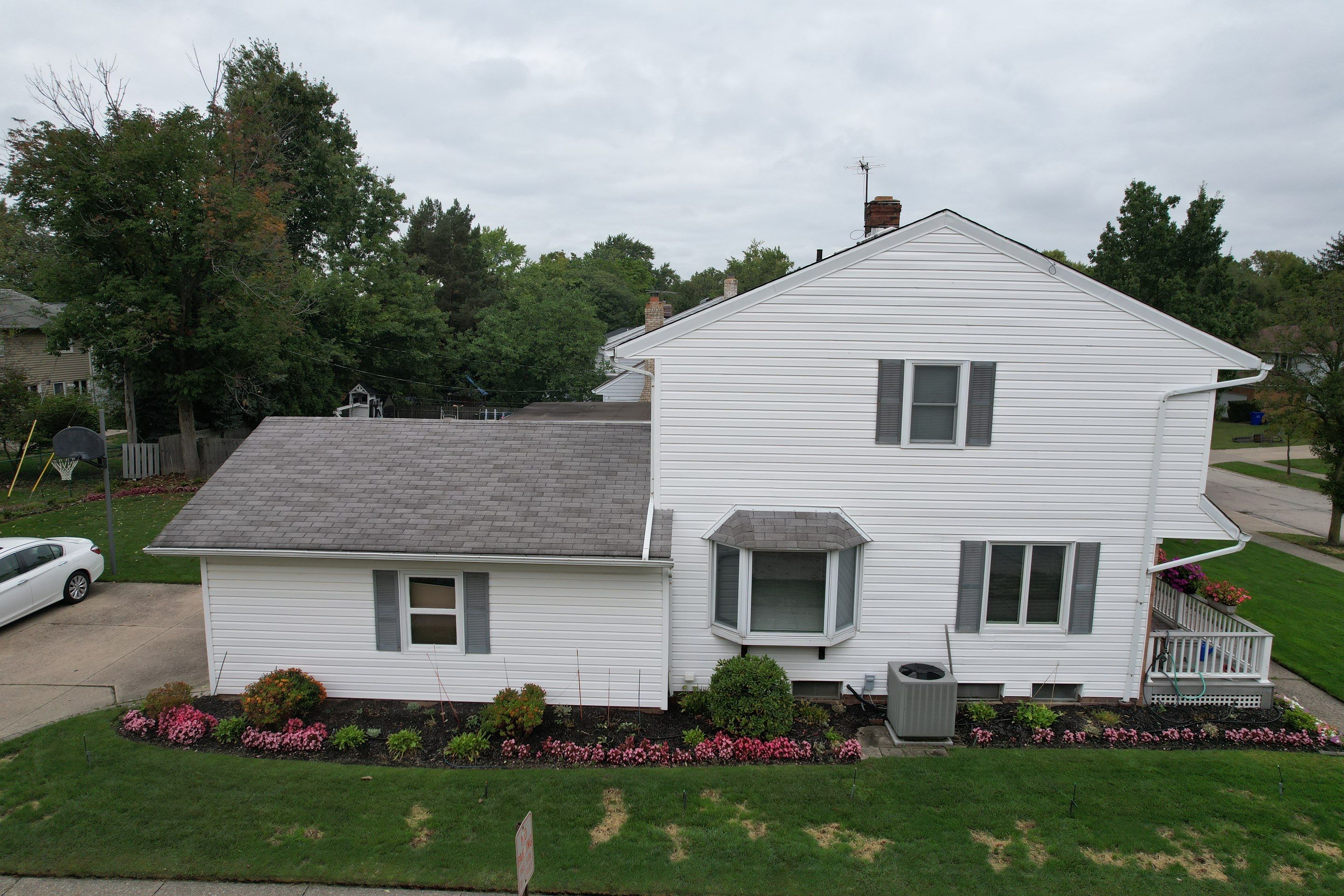 Storm Restoration - Roof Replacement using GAF HDZ Pewter Gray by Atlas Roofing & Restoration