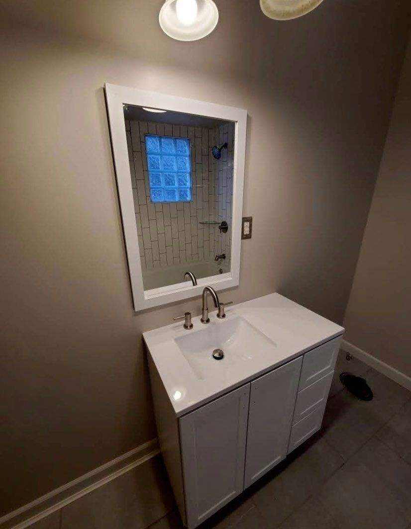 Full Bathroom Remodel by Greenspring Construction Services