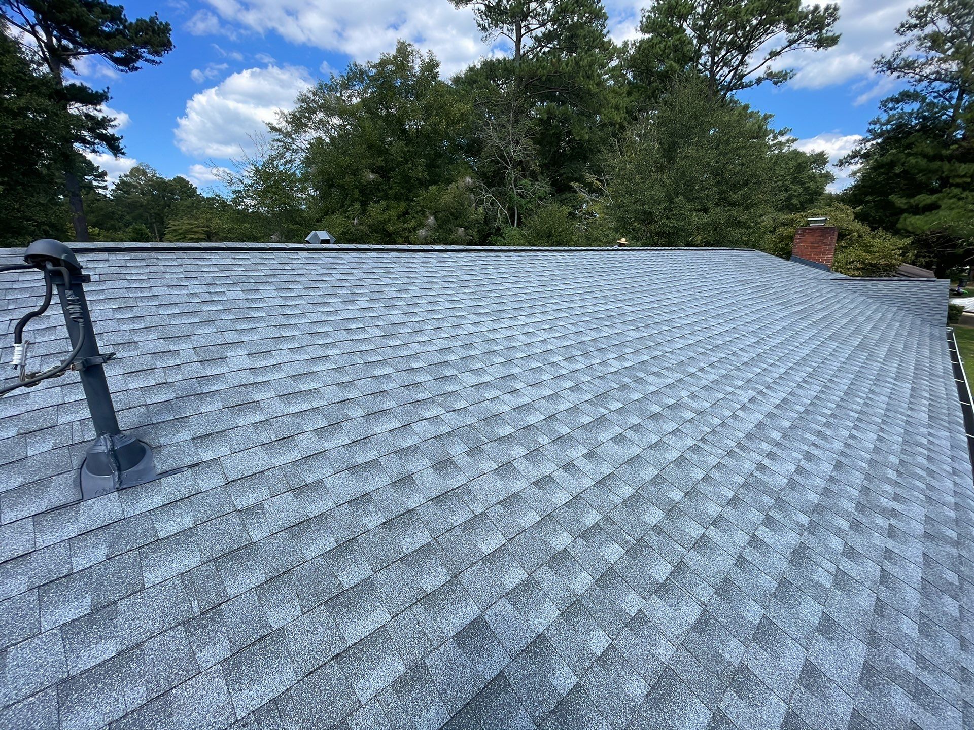Roof replacement and Gutters Guards Installation  by Deerfield Roofing LLC