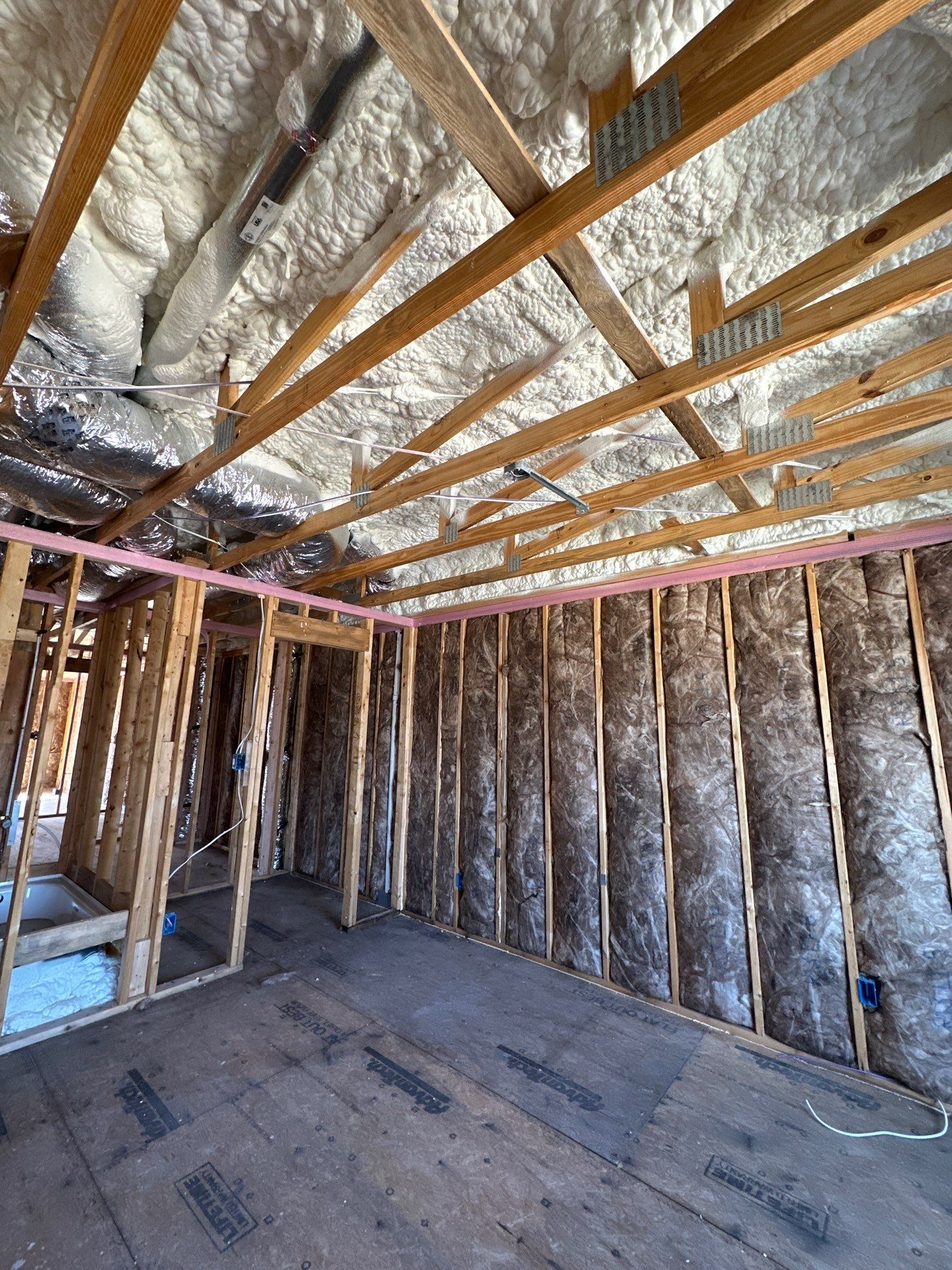 Batt/ Spray foam insulation by Apex Insulation Solutions