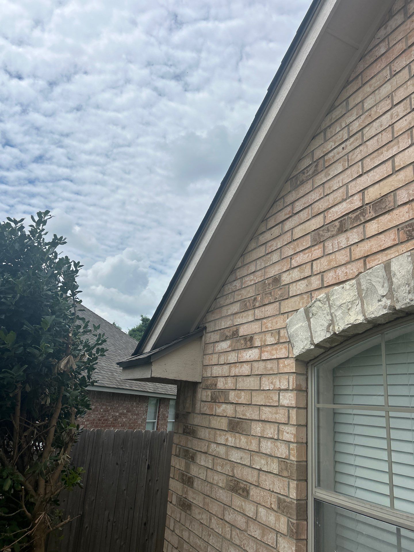 Soffit Replacement and Exterior Painting in Edmond, OK by McCann's Roofing and Construction