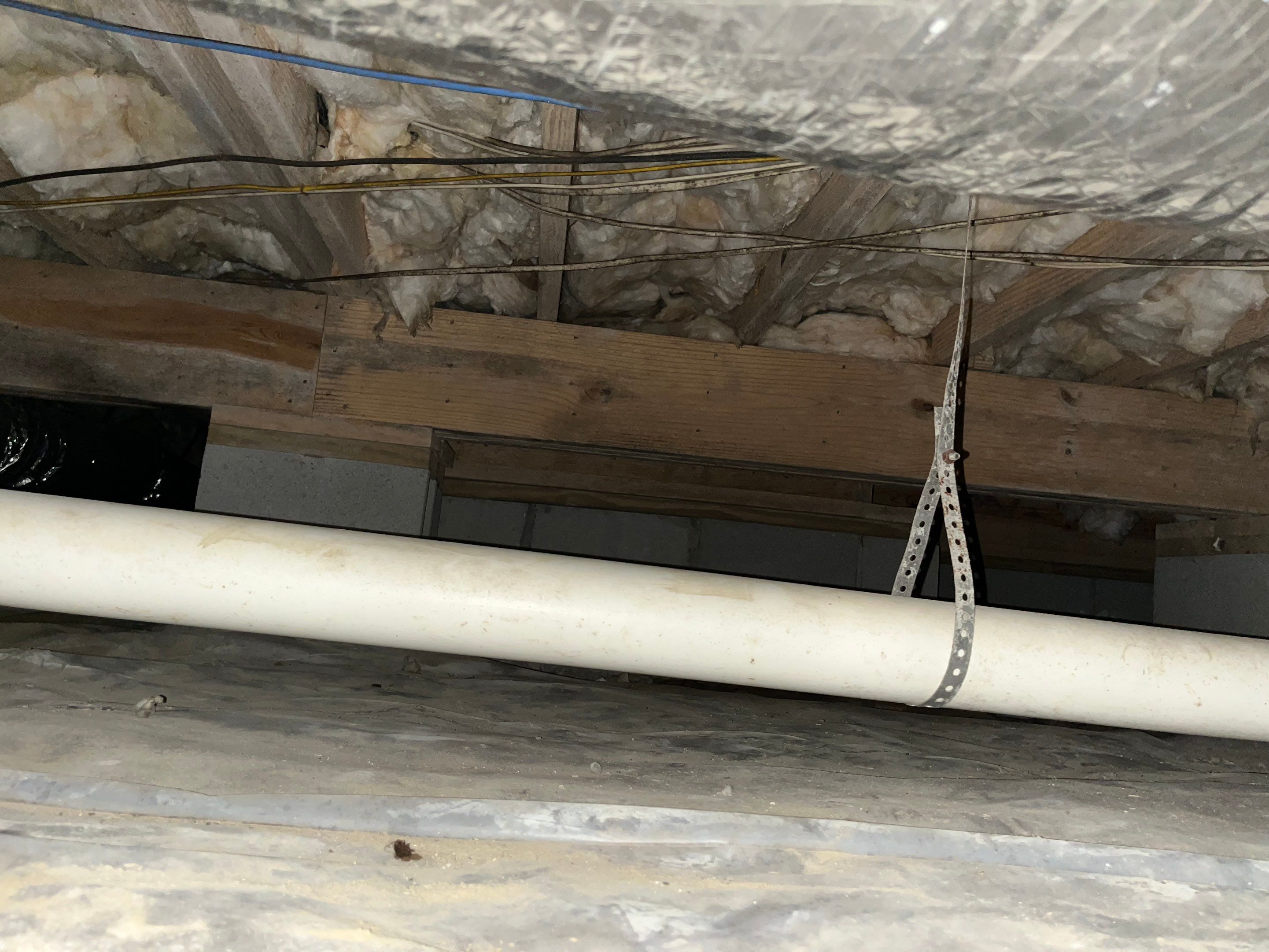 Impact Choice Encapsulation with French Drain, Mold Removal, and Crawlspace Door by Impact Crawlspace