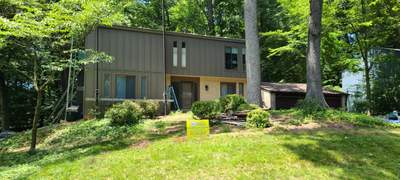 James Hardie Board and Batten Siding and ProVia entry door