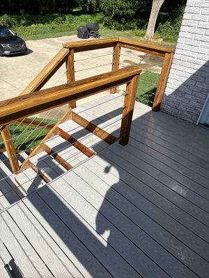 Wood Deck using Wood Sealant