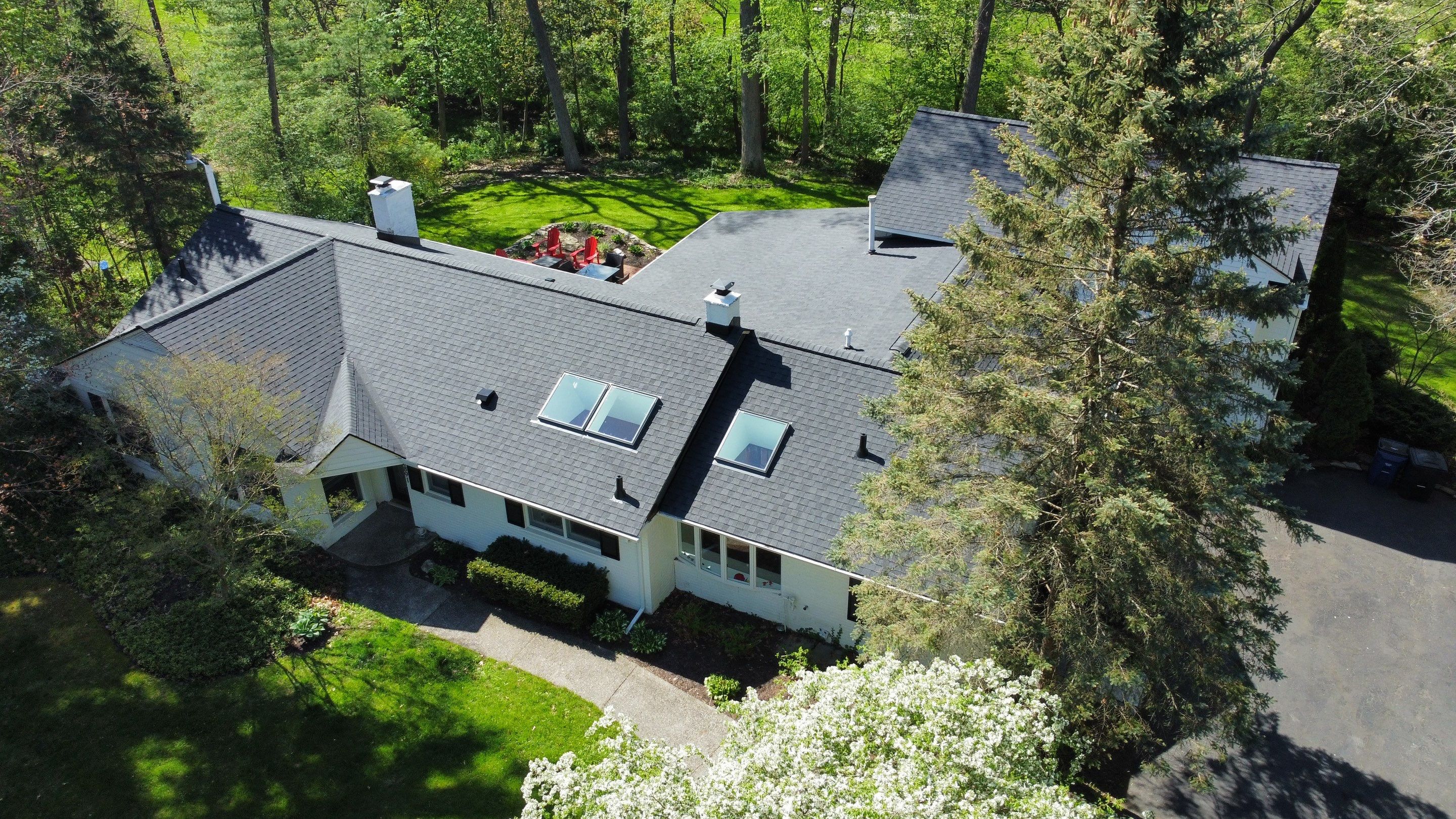 New Roof & Velux Skylight Replacements - Private Residence  by Bloomfield Construction & Restoration
