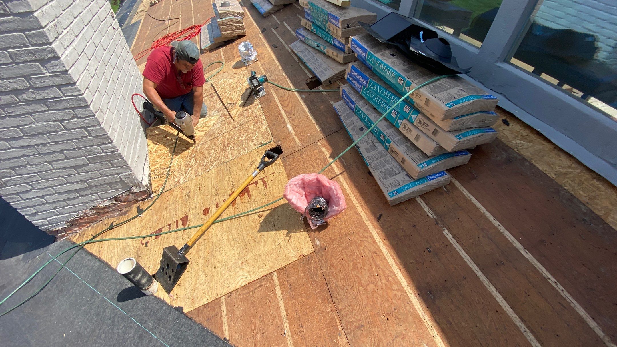 Roof Replacement using CertainTeed Landmark by 180 Contractors