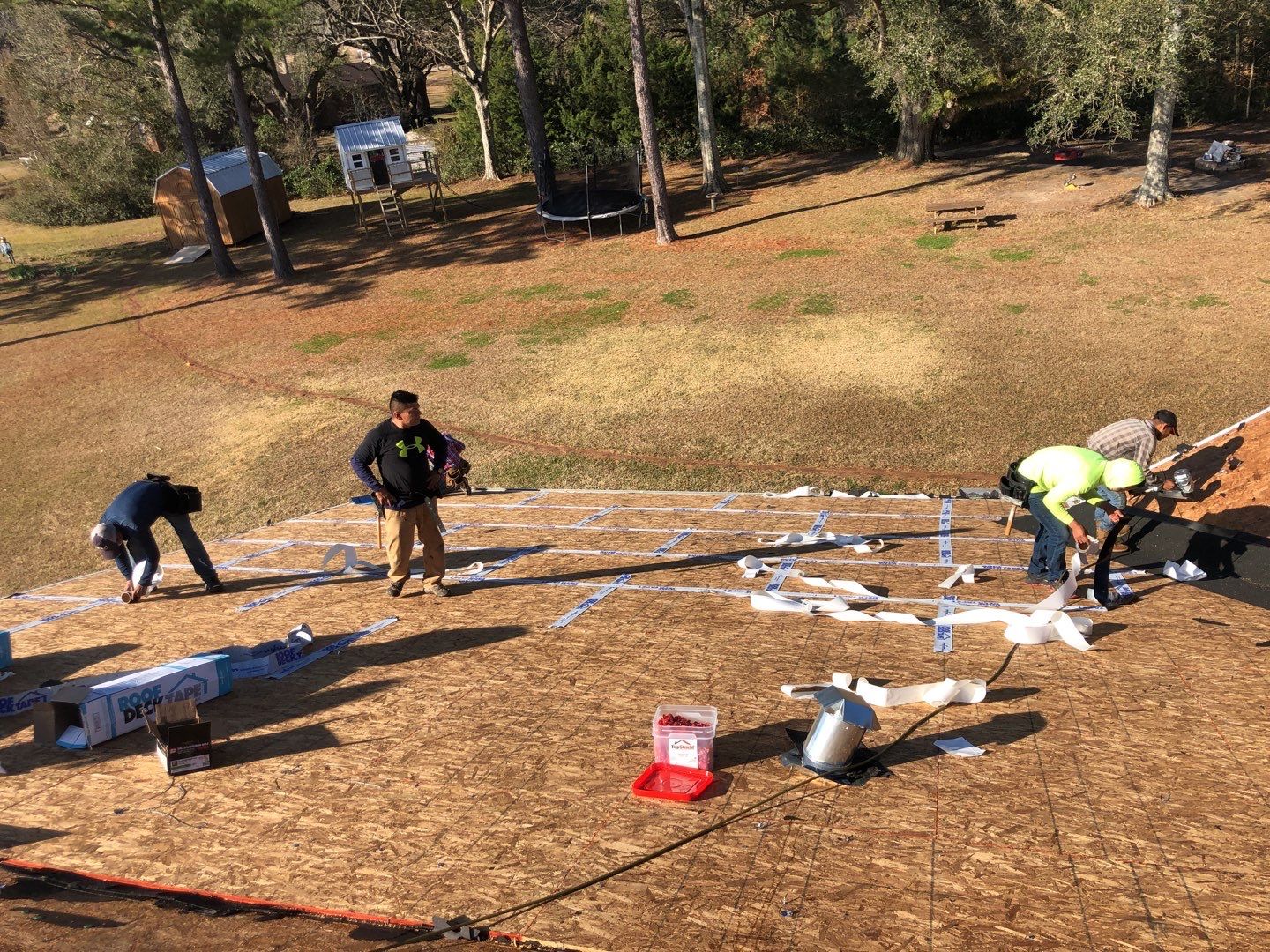 Residential Roofing Installation using Roof Replacement by American Roofing & Construction LLC