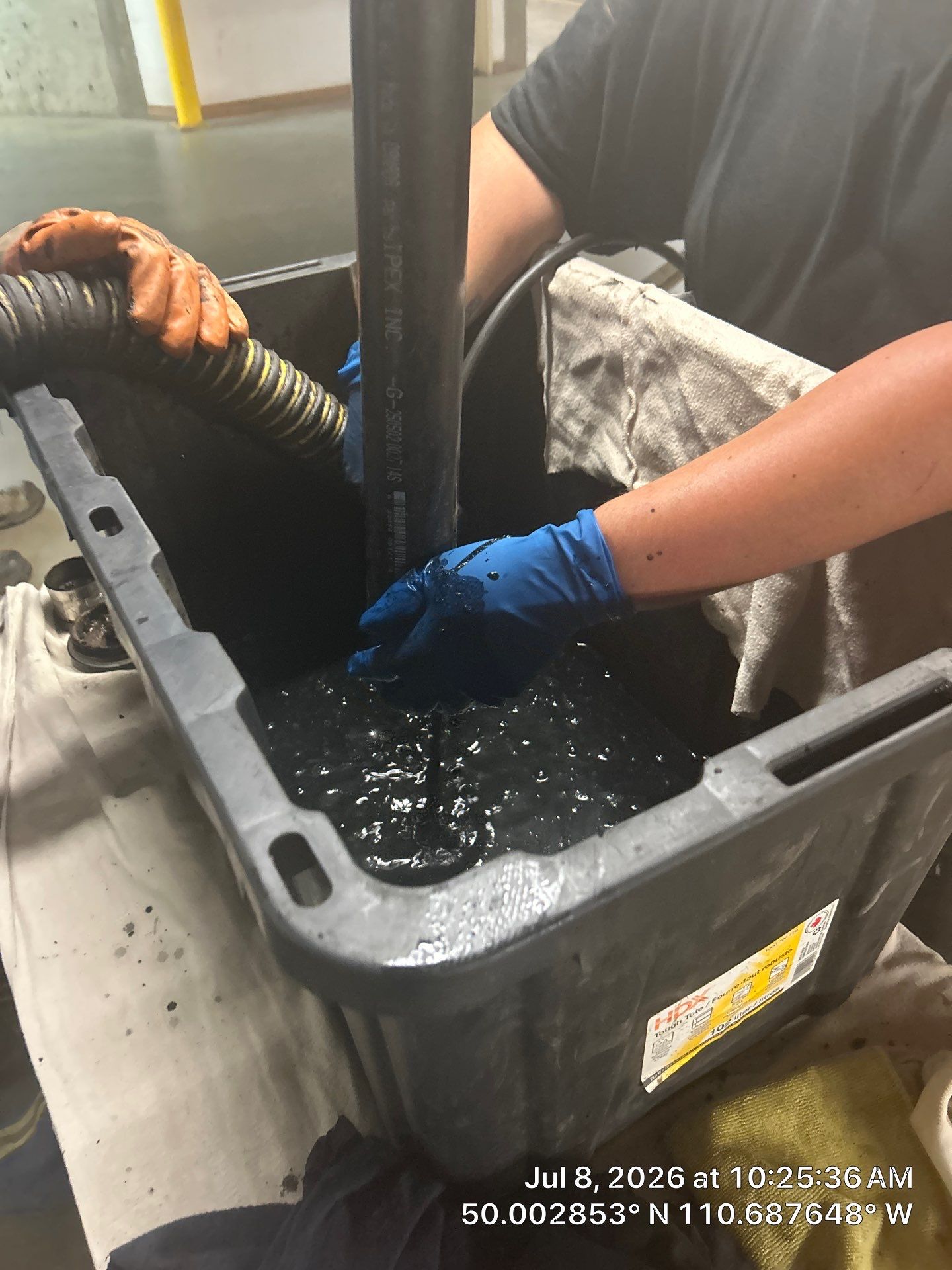 Multi-Story Condo Drain Line Cleaning and Stack Flushing in Medicine Hat by Septic Medic Inc.