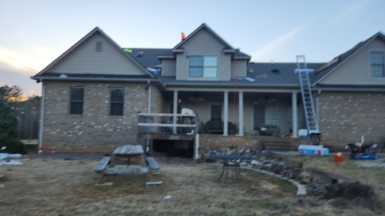 GAF Weathered Wood and Custom Copper by Just In Time Roofing and Restoration