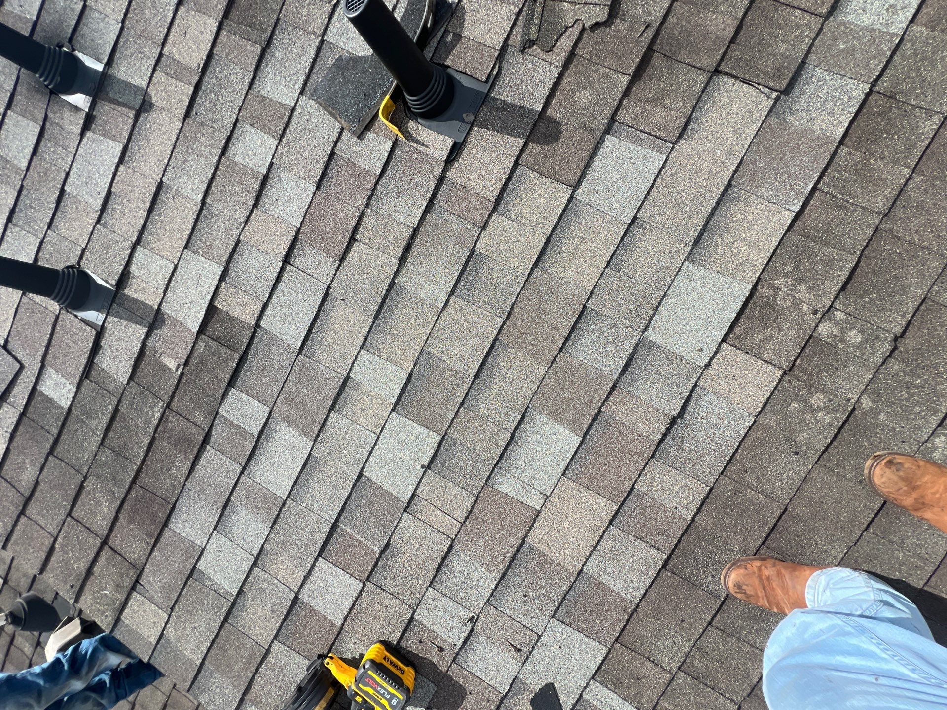 Residential Roofing Repair using Owen's Corning Duration (Lifetime) Shingles by Roof Repair Company