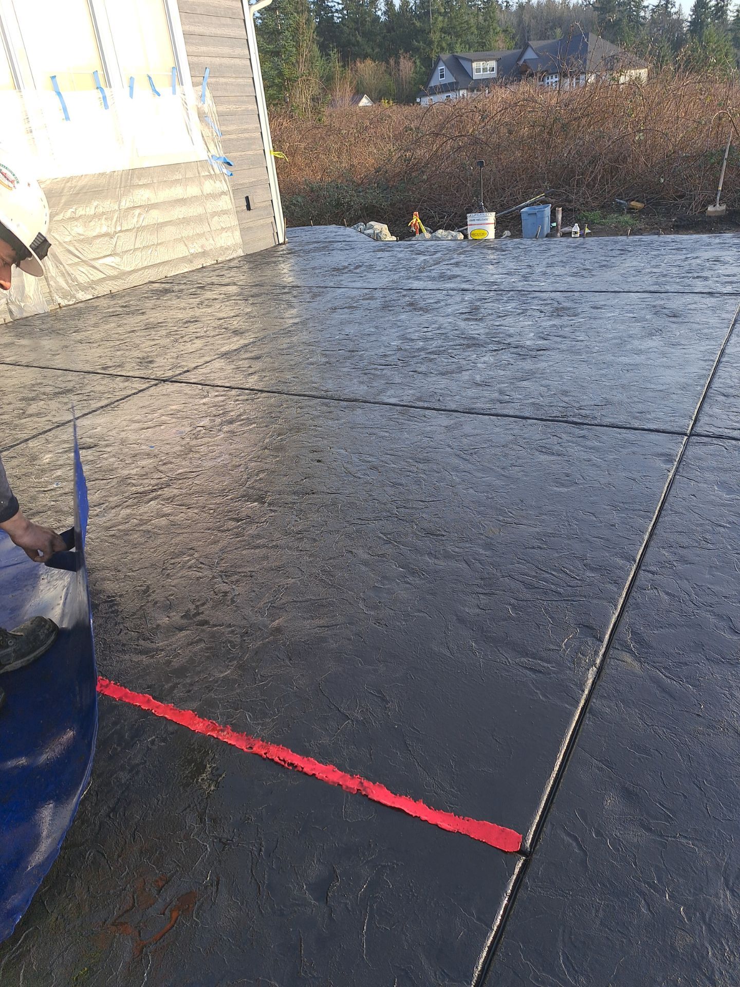 Randy | Driveway Paving & Stamped Patio Finish, Asphalt & Concrete Project by Jireh Asphalt & Concrete Inc 