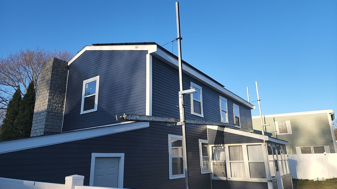 Siding Installation using James Hardie by UBrothers Construction