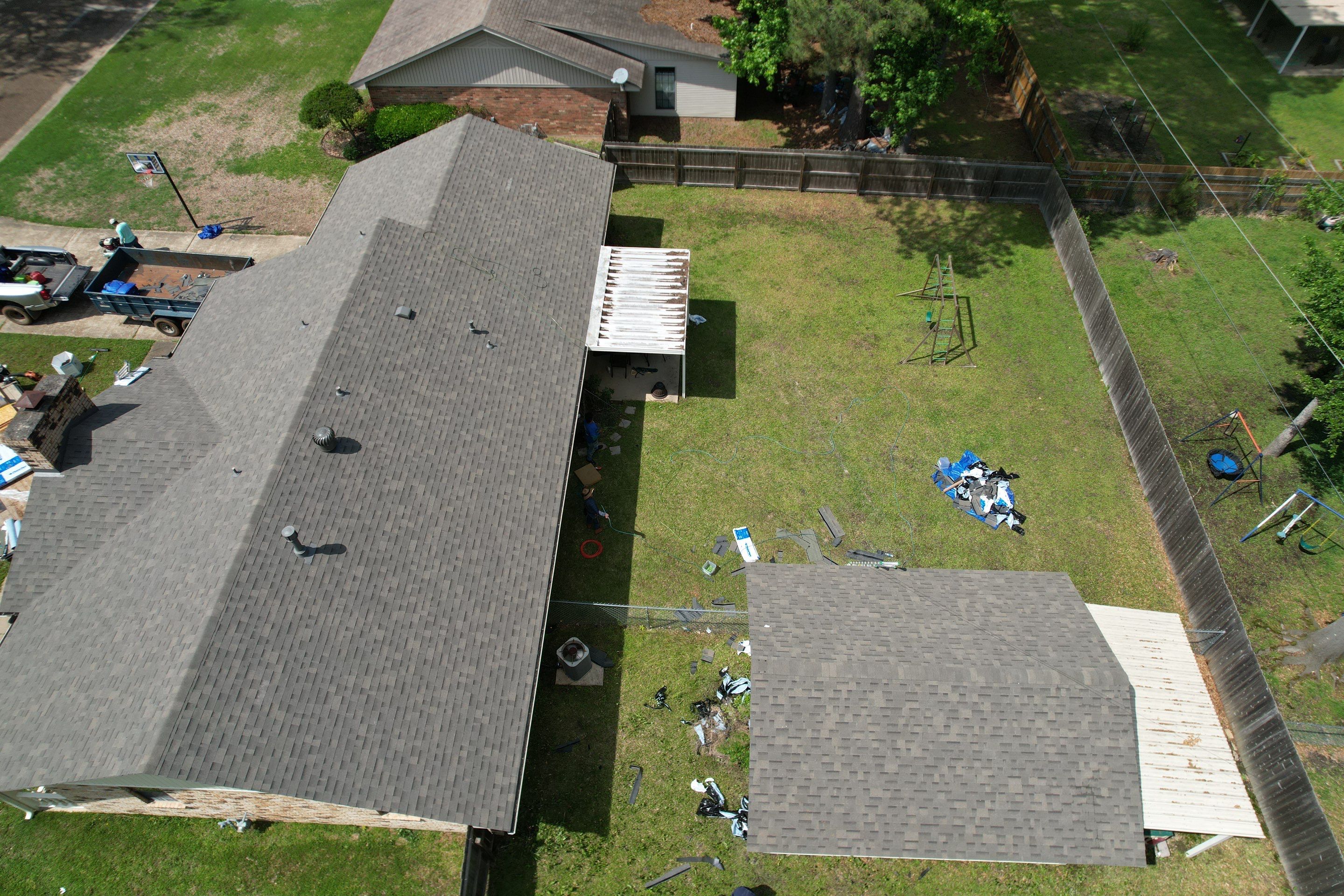 Residential Shingle Reroof using Malarkey Vista by Hostetler Roofing
