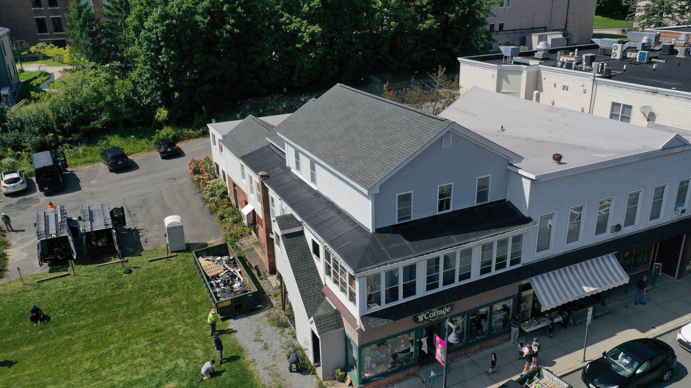 Commercial Roofing Installation using GAF Timberline  by All Site Roofing
