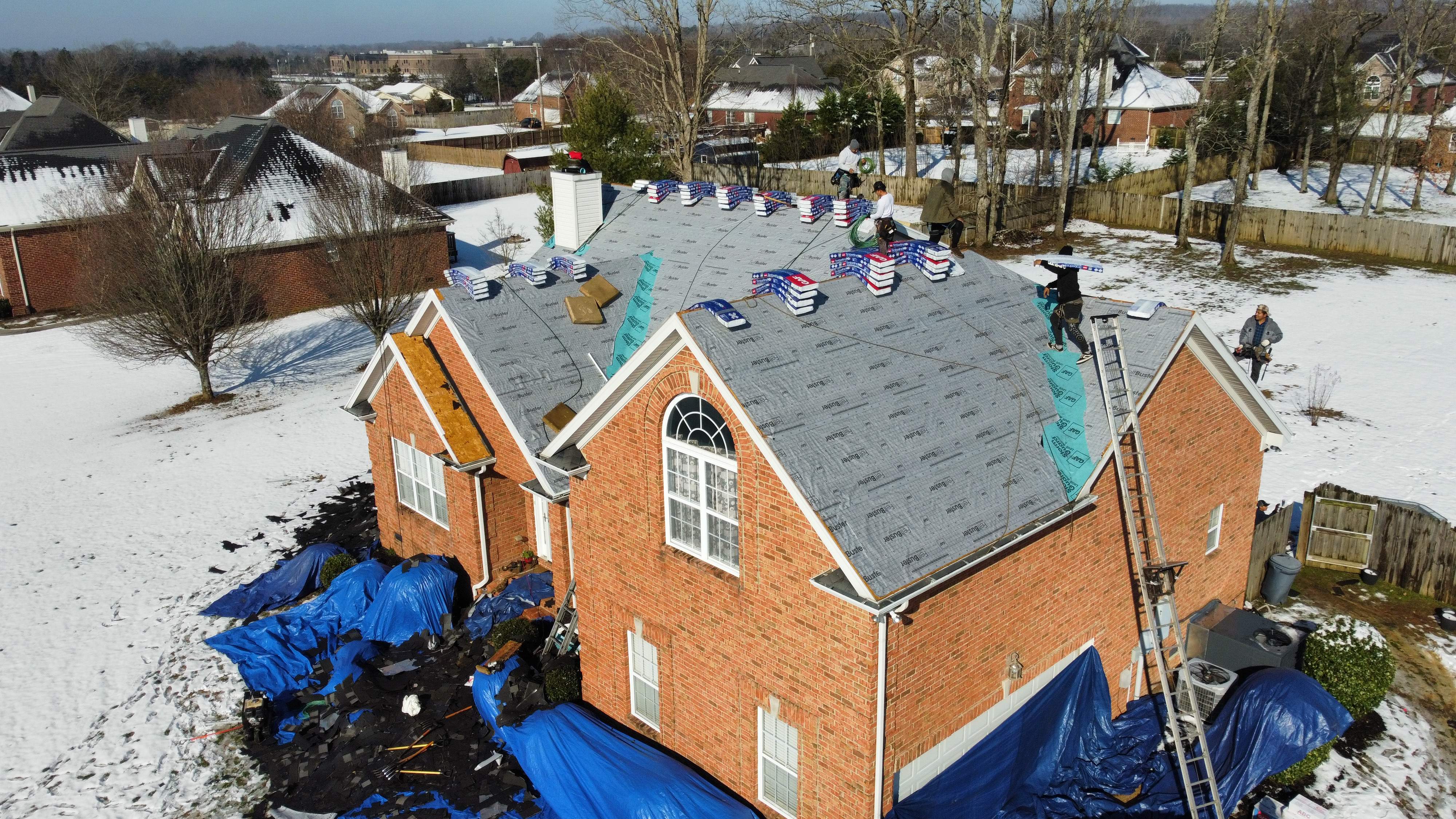 Residential Roofing Installation using GAF HDZ Roofing System  by Undersun Roofing 