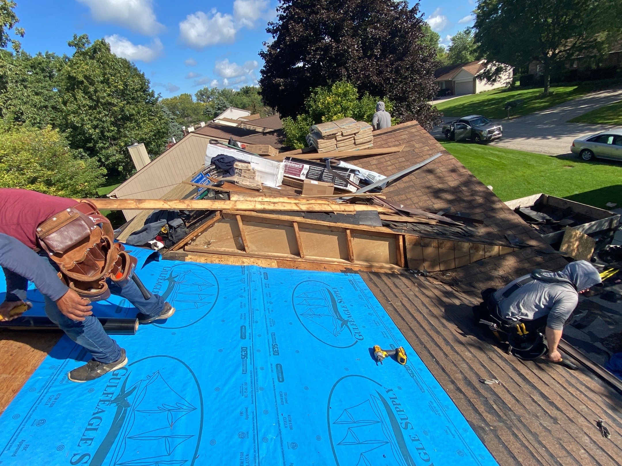 Roof Replacement using CertainTeed Landmark by 180 Contractors