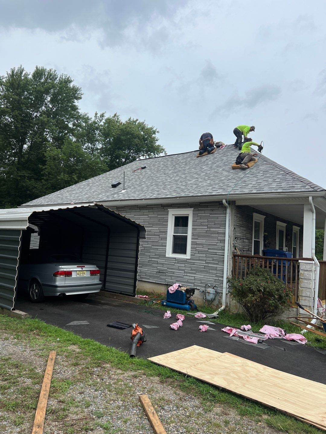 Pewter Gray Shingles by Reimagine Roofing