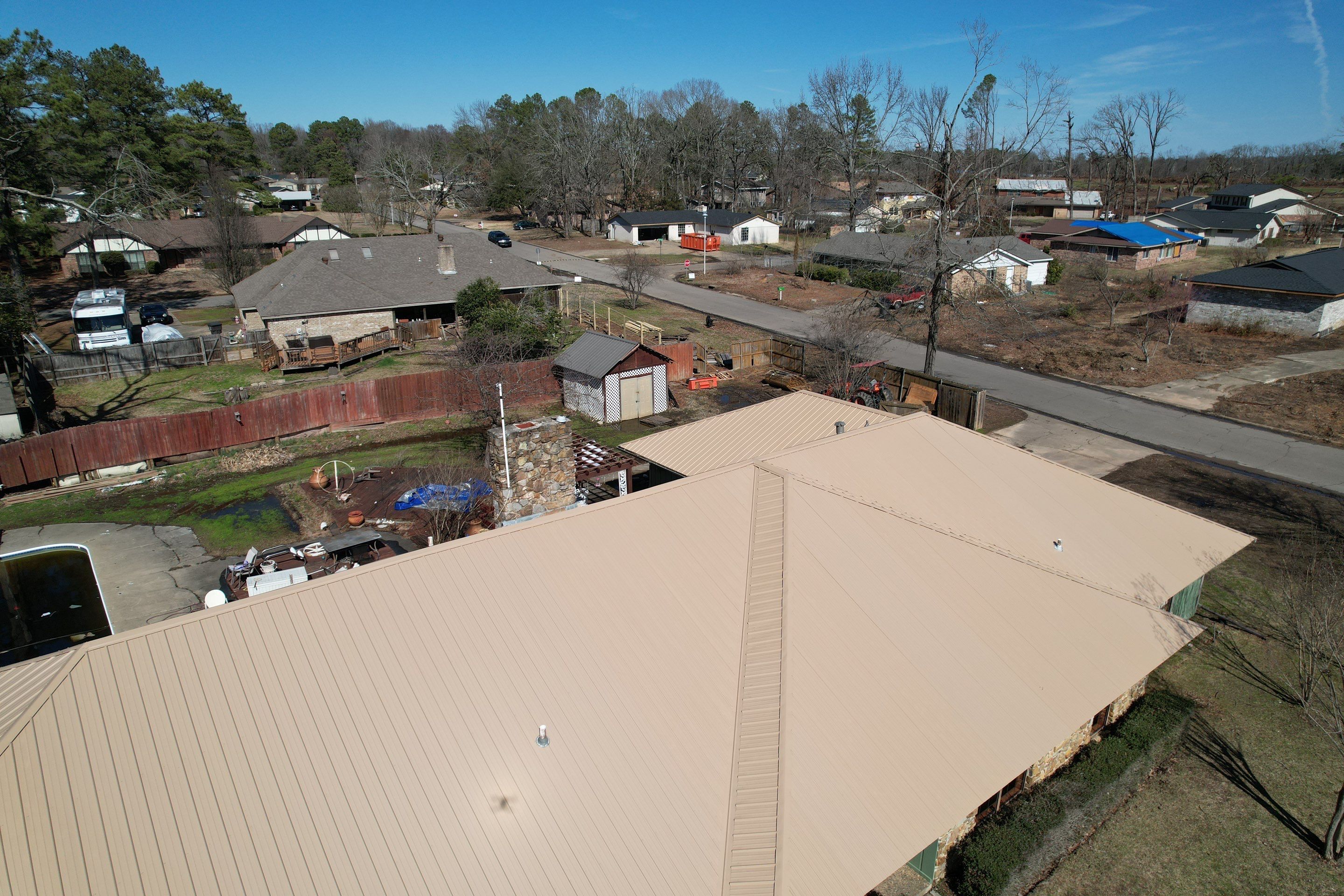 Residential Roof Replacement in Idabel, Oklahoma by Hostetler Roofing