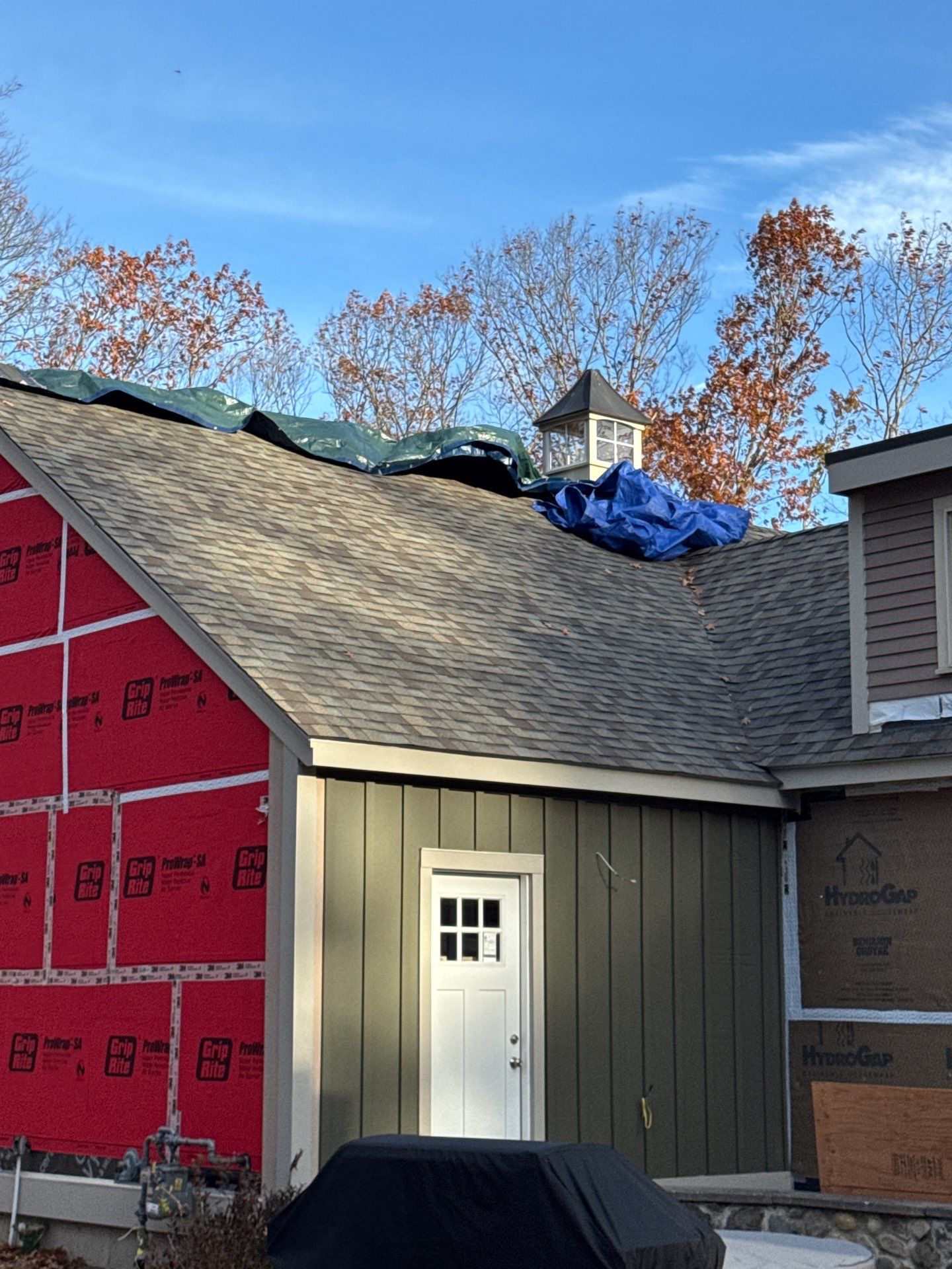 Complete House & Barn Roof with 13 Skylight Reflashing + EPDM Repairs by Mighty Dog Roofing of Greater Middlesex County