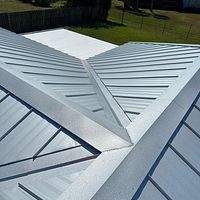 24ga 1" Nail-Strip Mill Finish by Total Roofing System The Metal Roof Experts