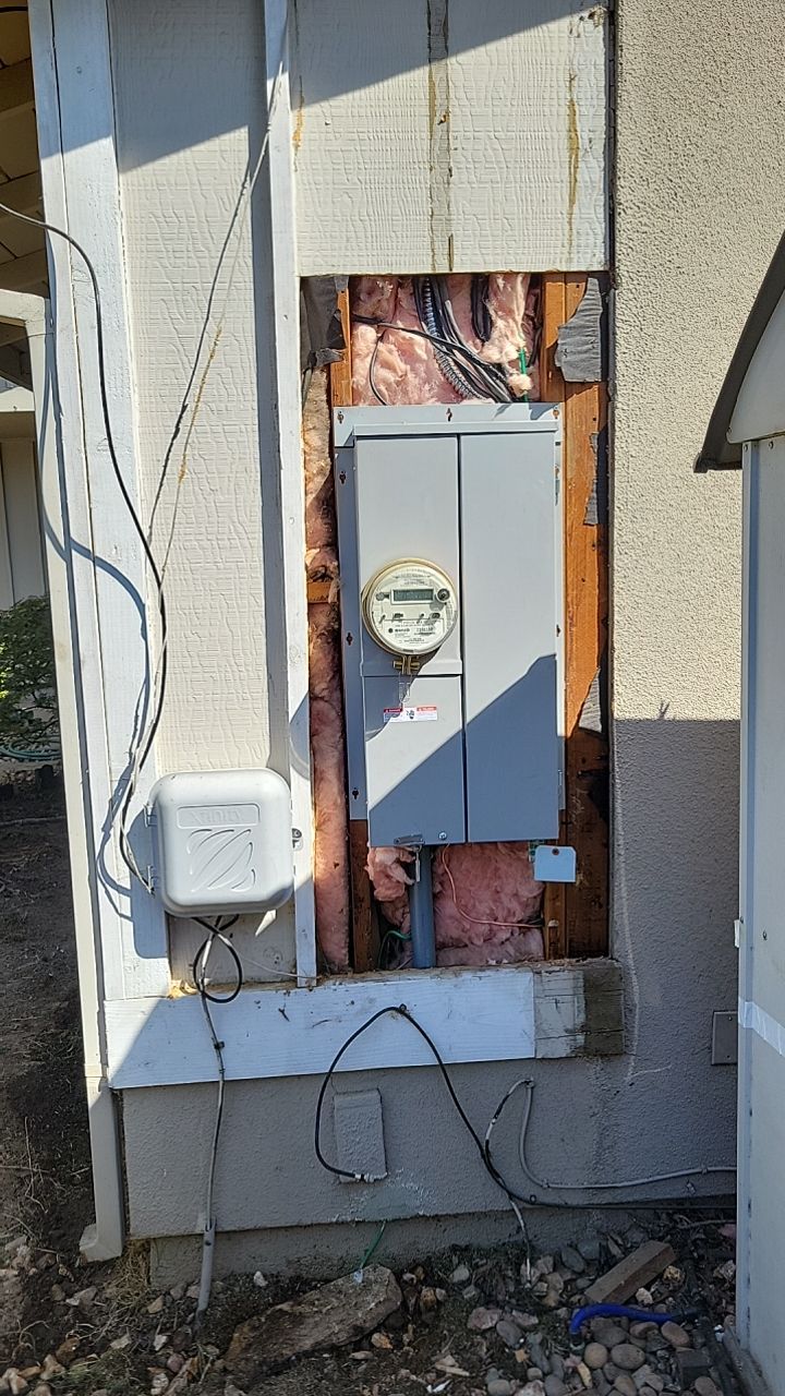 200a meter/main upgrade by Peach Electric Inc