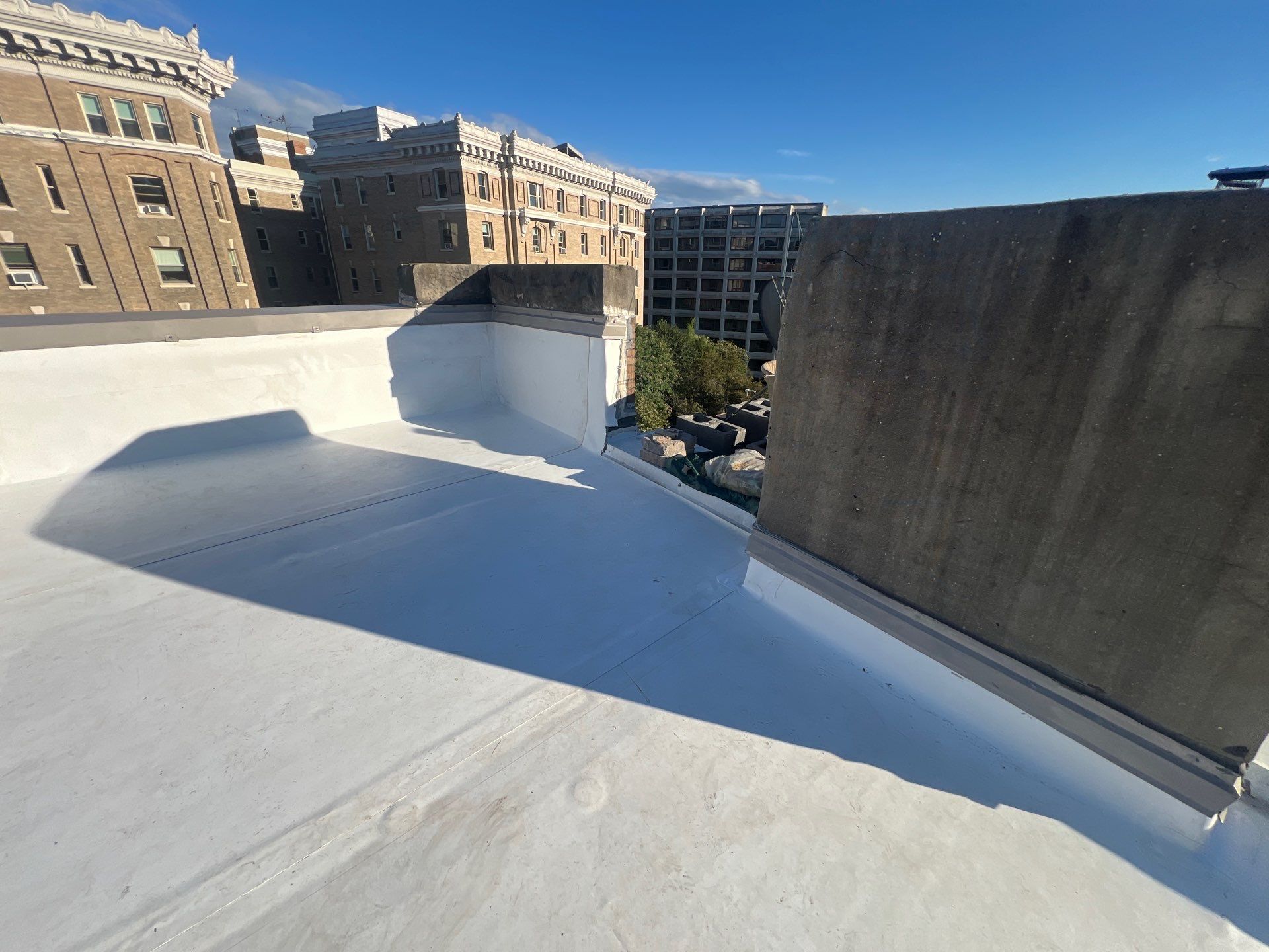 Condo Flat Roof Replacement in Washington DC by USA Storm Roofing and Construction Group