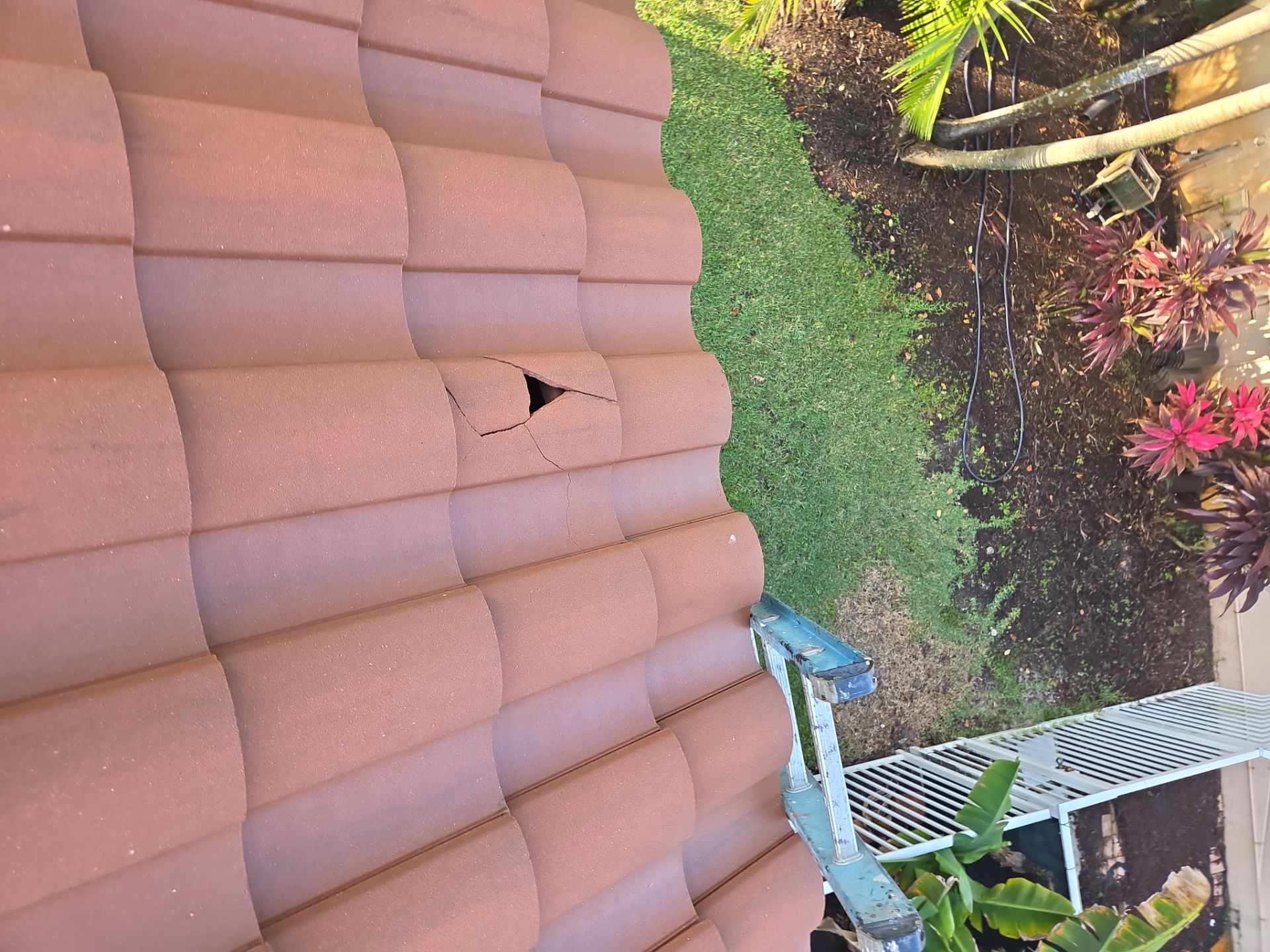 Clay Tile Roof Repair and Ridge Cap Maintenance in Boca Raton by Aastro Roofing