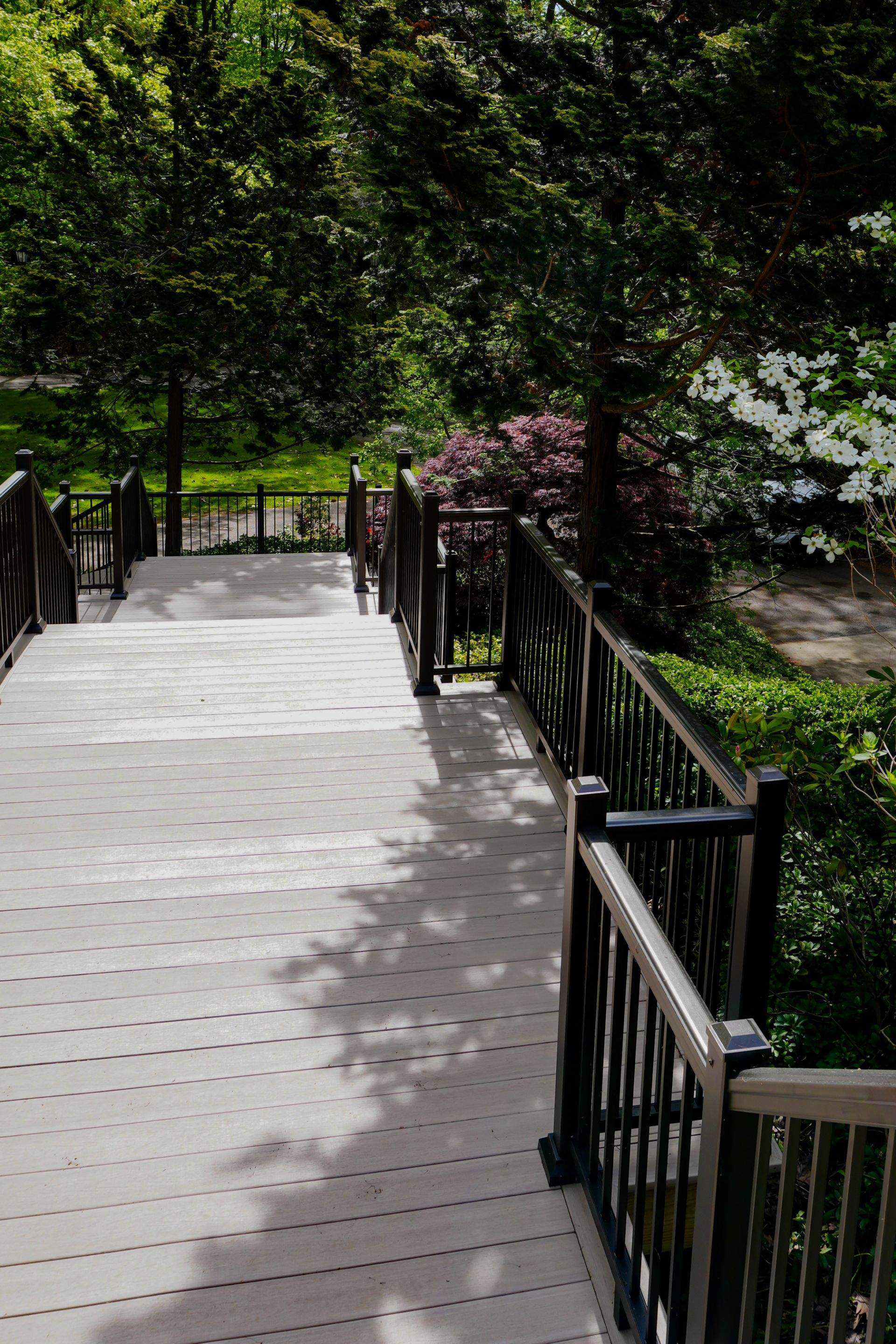 Custom Multi-Level Deck in Grand Haven by Cutting Edge Homes