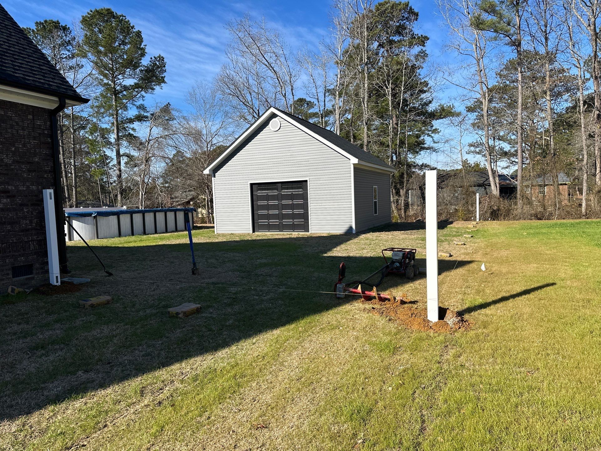 Project in Lumberton by Superior Fence and Rail