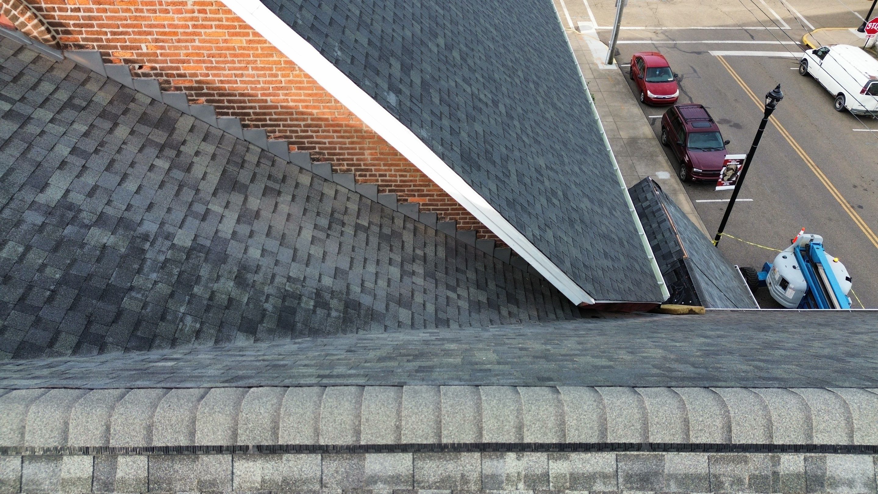 Commercial Roofing Installation using Duration Series Shingles - Estate Gray by RoofX 