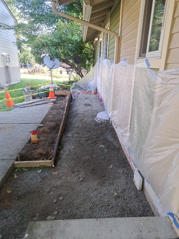 Kayla | Concrete Walkway by Jireh Asphalt & Concrete Inc 