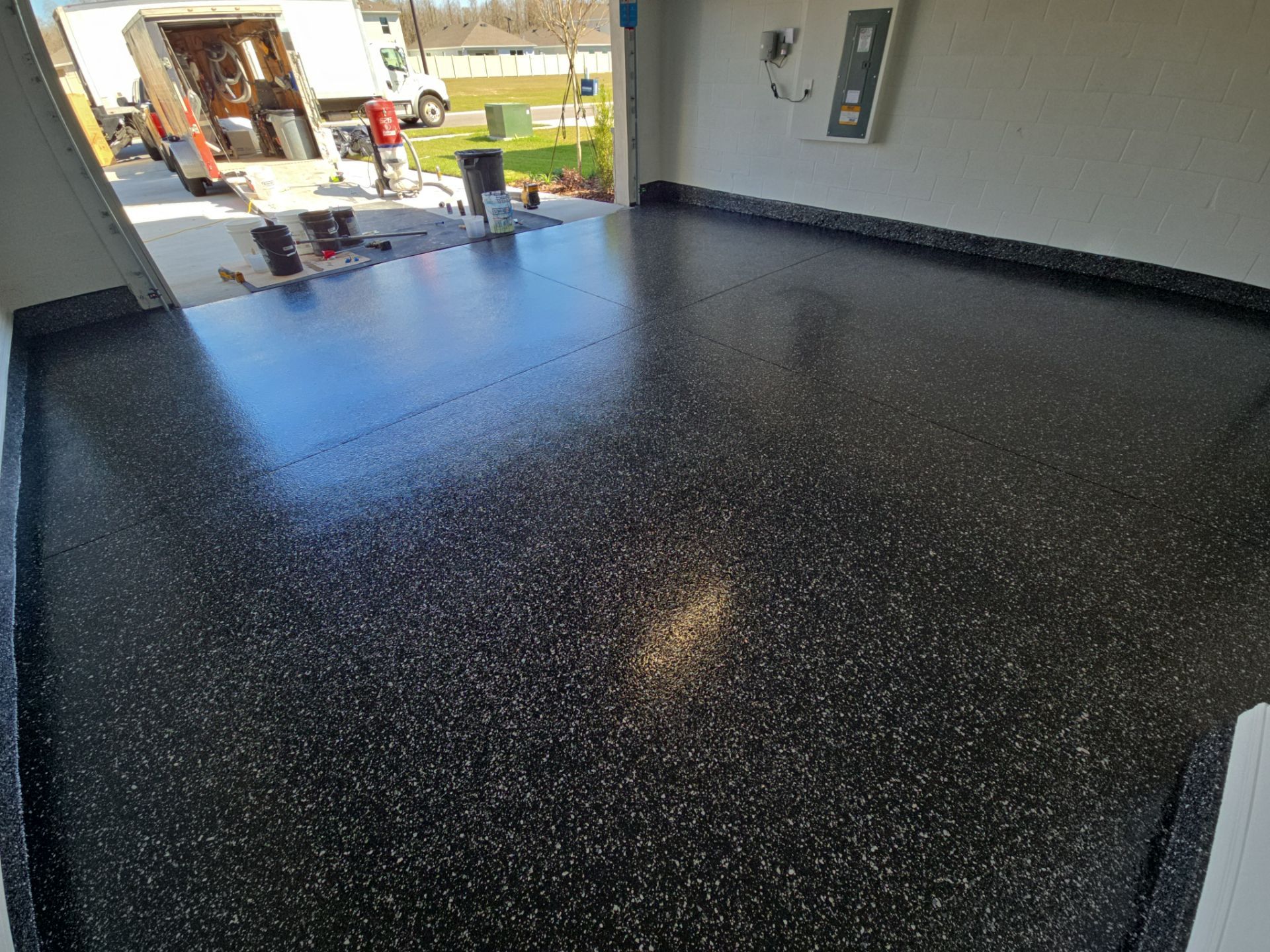 Another Beautiful Garage Transformation! by Performance Floors & Coating