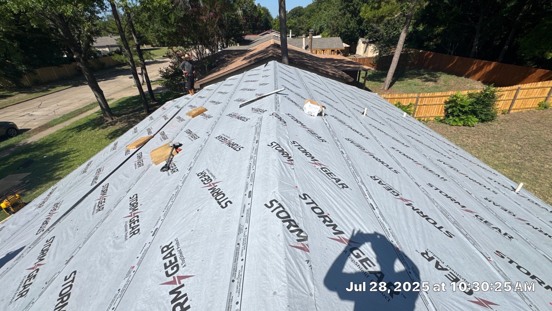 Project in Garland by Rhino Roofing and General Contracting, LLC