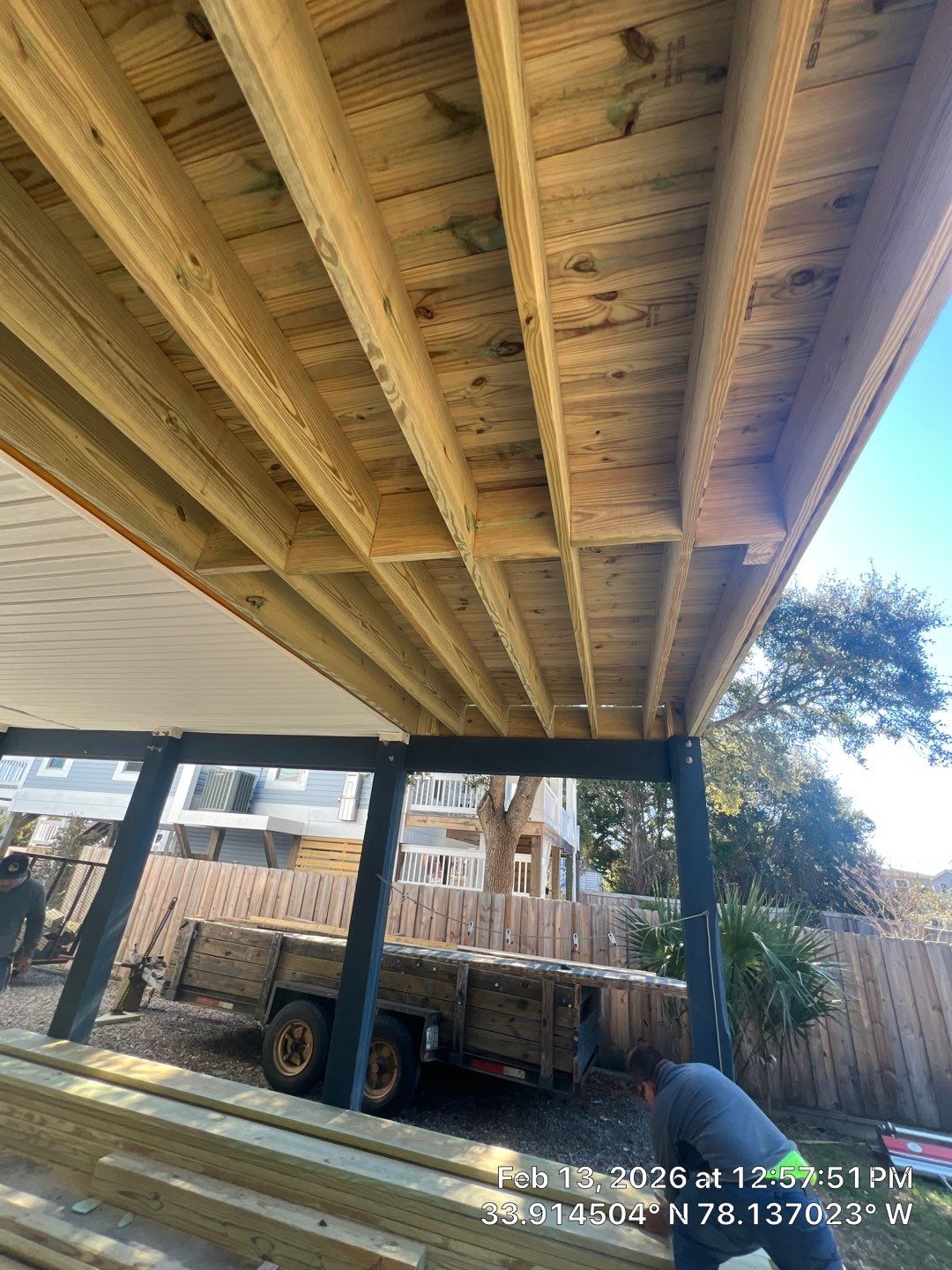 New Handrails & Stair Railings Installation – Oak Island, NC by RGR Construction and Roofing, LLC