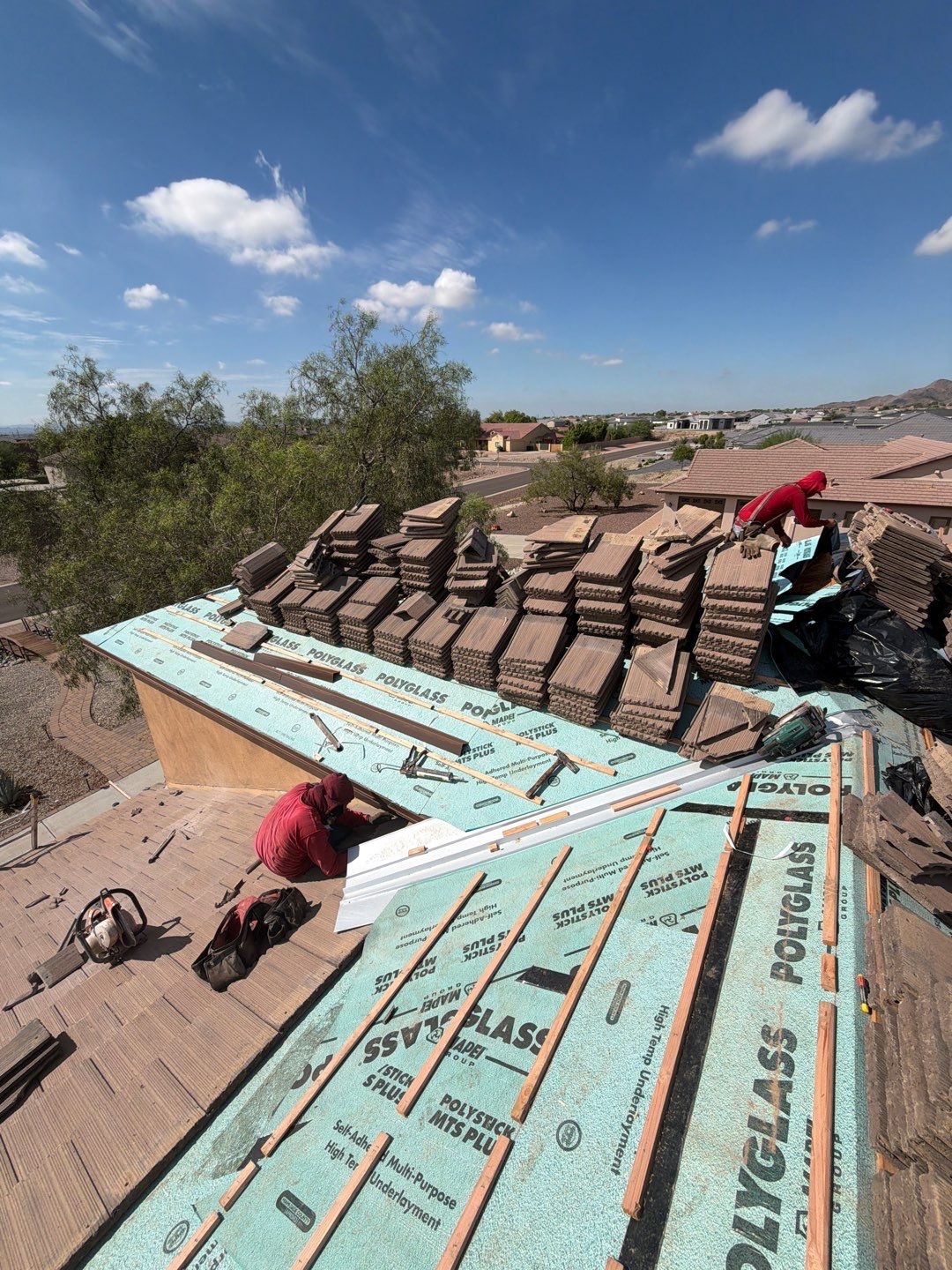 Project in Buckeye, AZ by Saint Roofing