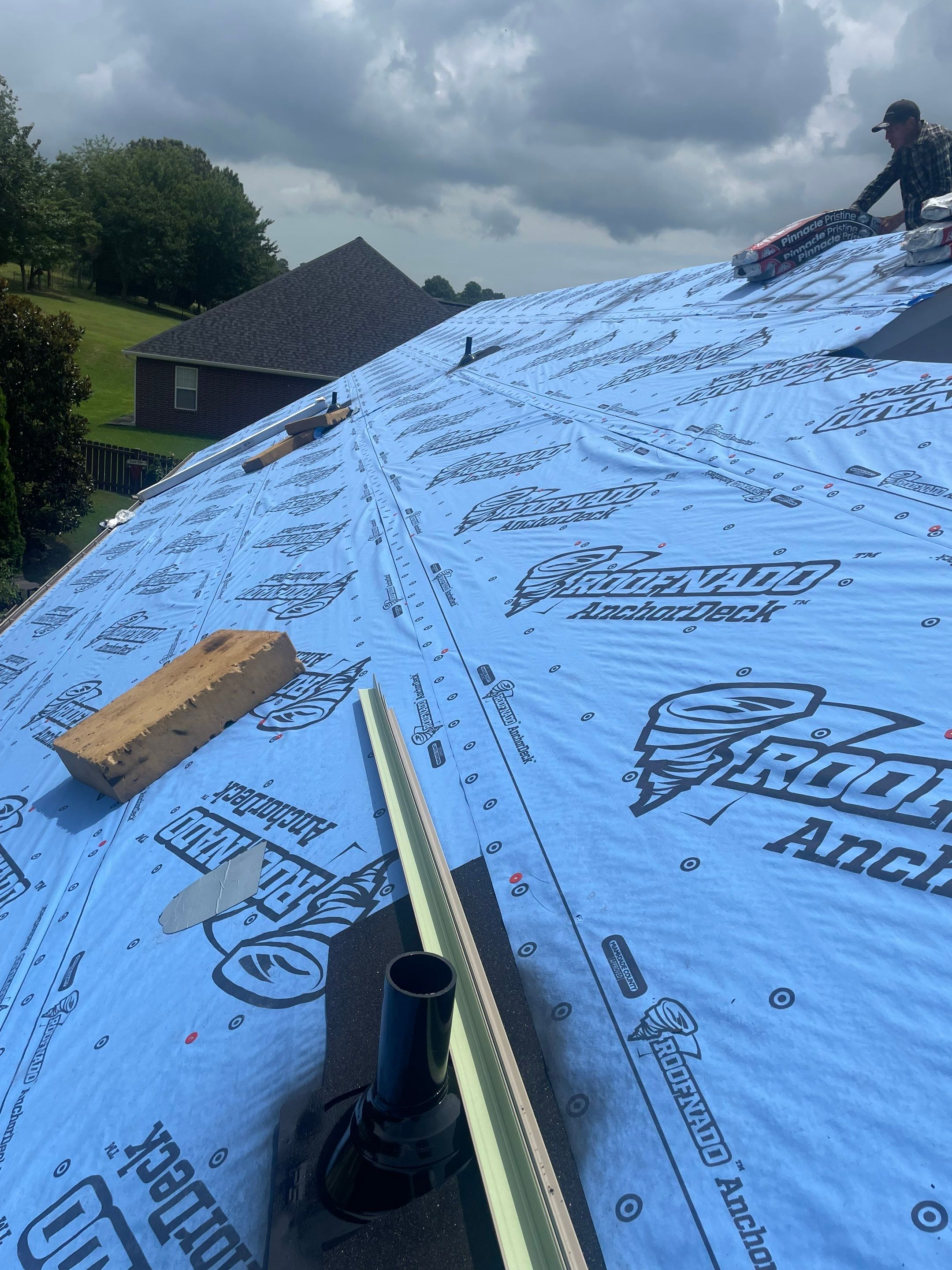 Residential Roofing + Gutters & Downspouts Install  by Titan Commercial & Residential Roofing 