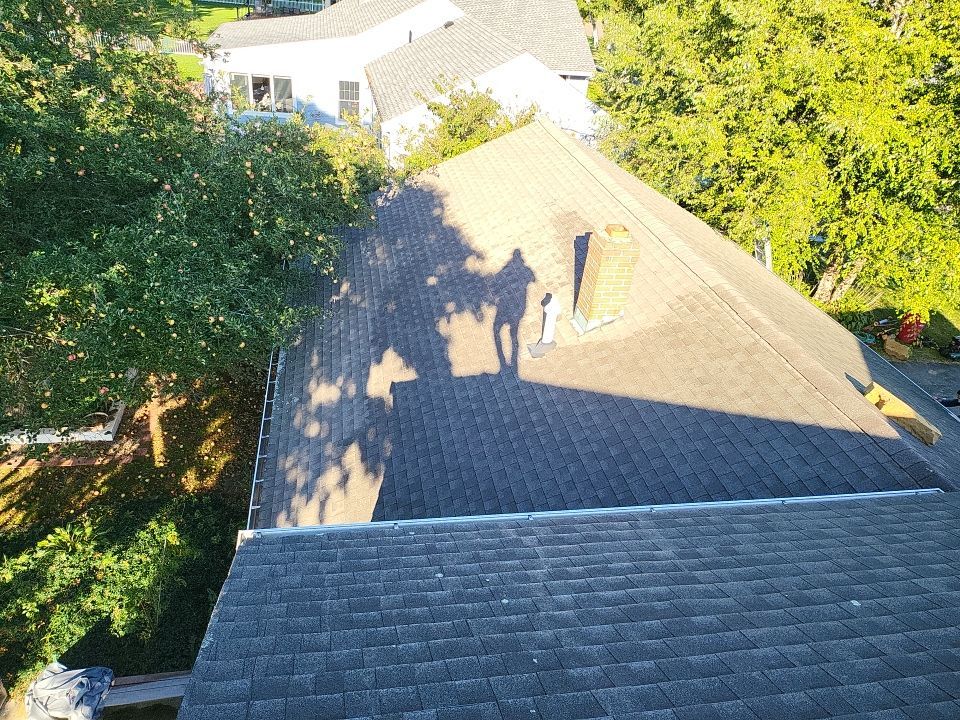 Residential Roofing Installation using Owens Corning Duration Slatestone Gray by A Plus Exterior