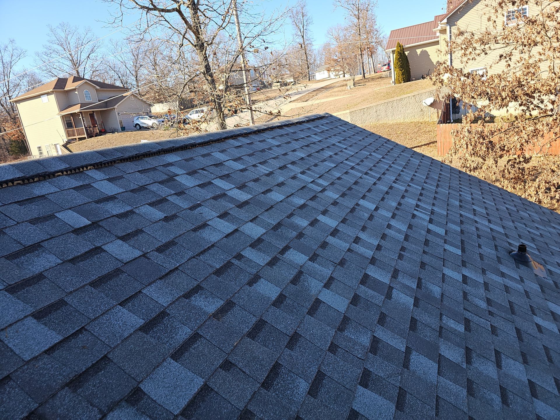 Residential Roof + Gutters & Downspouts Install  by Titan Commercial & Residential Roofing 