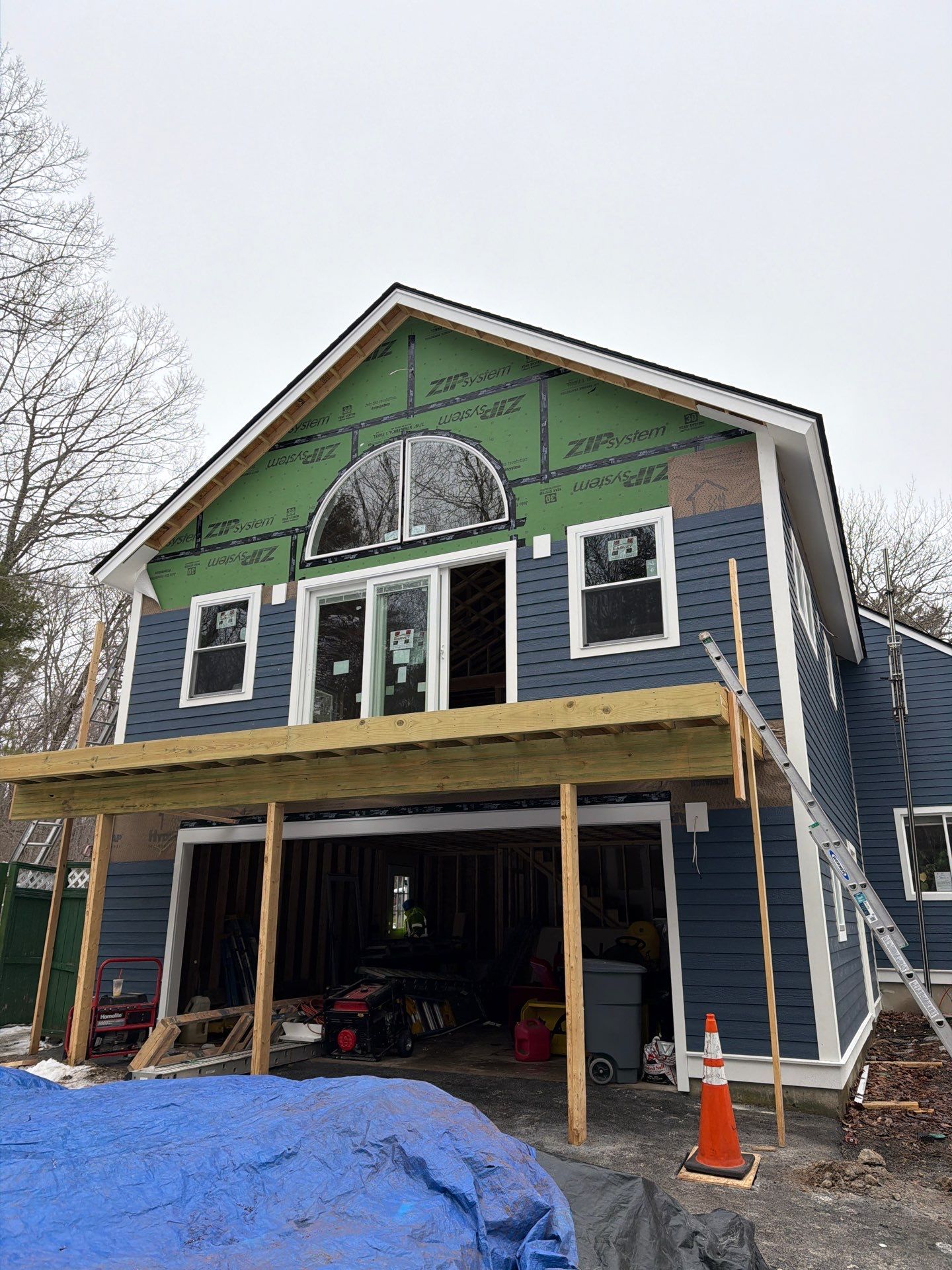 Custom ADU Construction with Vaulted In-Law Suite – LP SmartSide®, ZIP System® & Harvey® Windows by Sensible Home Solutions