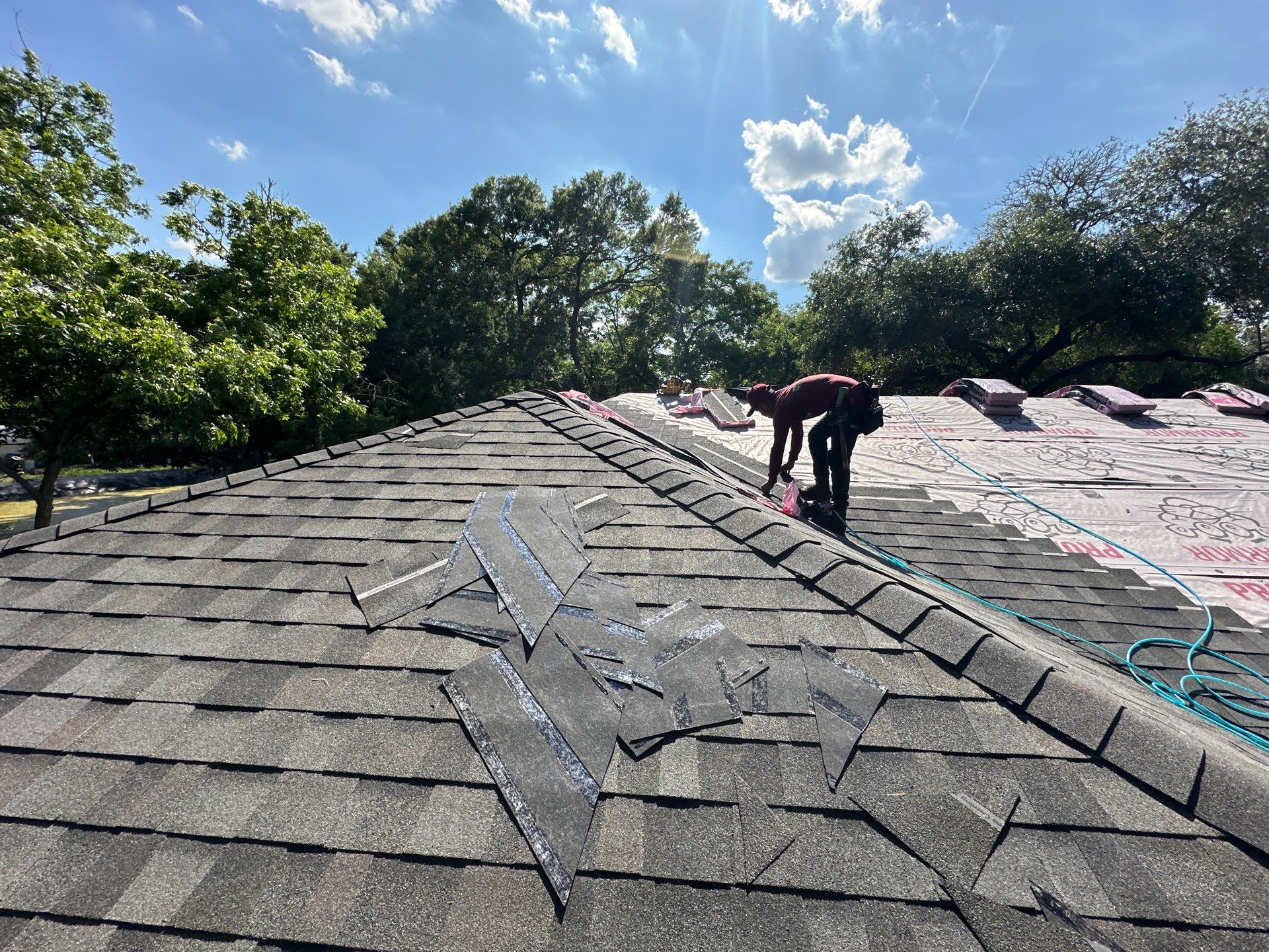 Project in Baytown by Motion Roofing