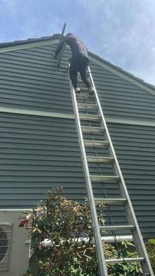 Vent Pipe Flashing Replacement + Antenna Bracket Relocation
